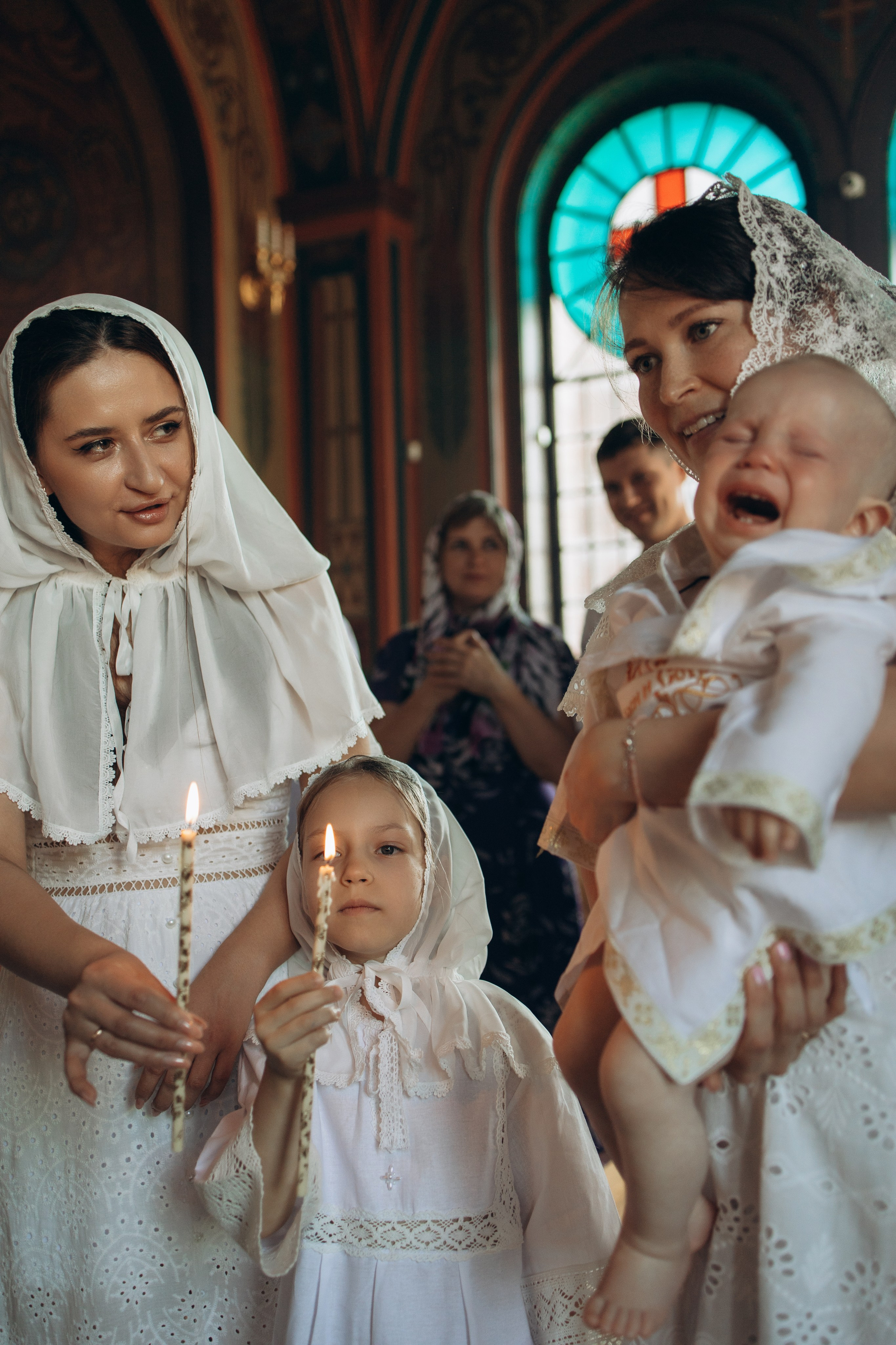 Двойное крещение Анны и Саши. Самый теплый фотограф в Краснодаре Рябоконь Ксения