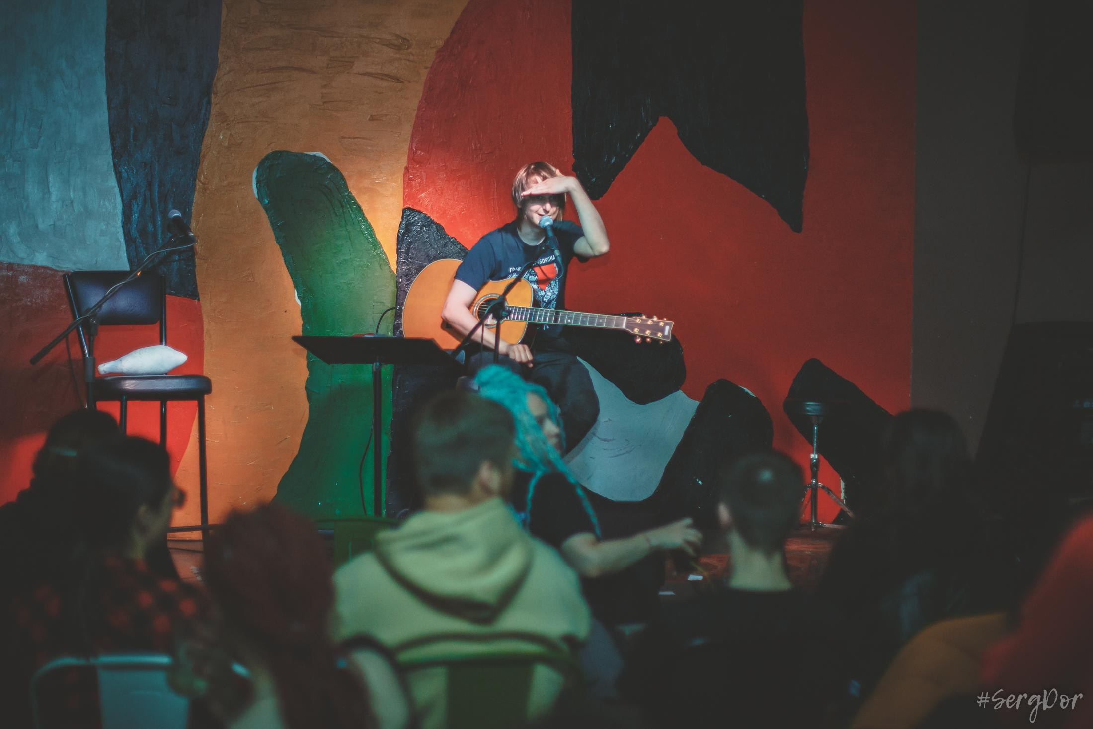 Лёва Сазонов, Dругой Ветер, акустика, клуб Ящик, Другой Ветер, чужие песни, Рейд, Наконечный, 03.04.2022, SergDor, 3 апреля 2022 года, #SergDor