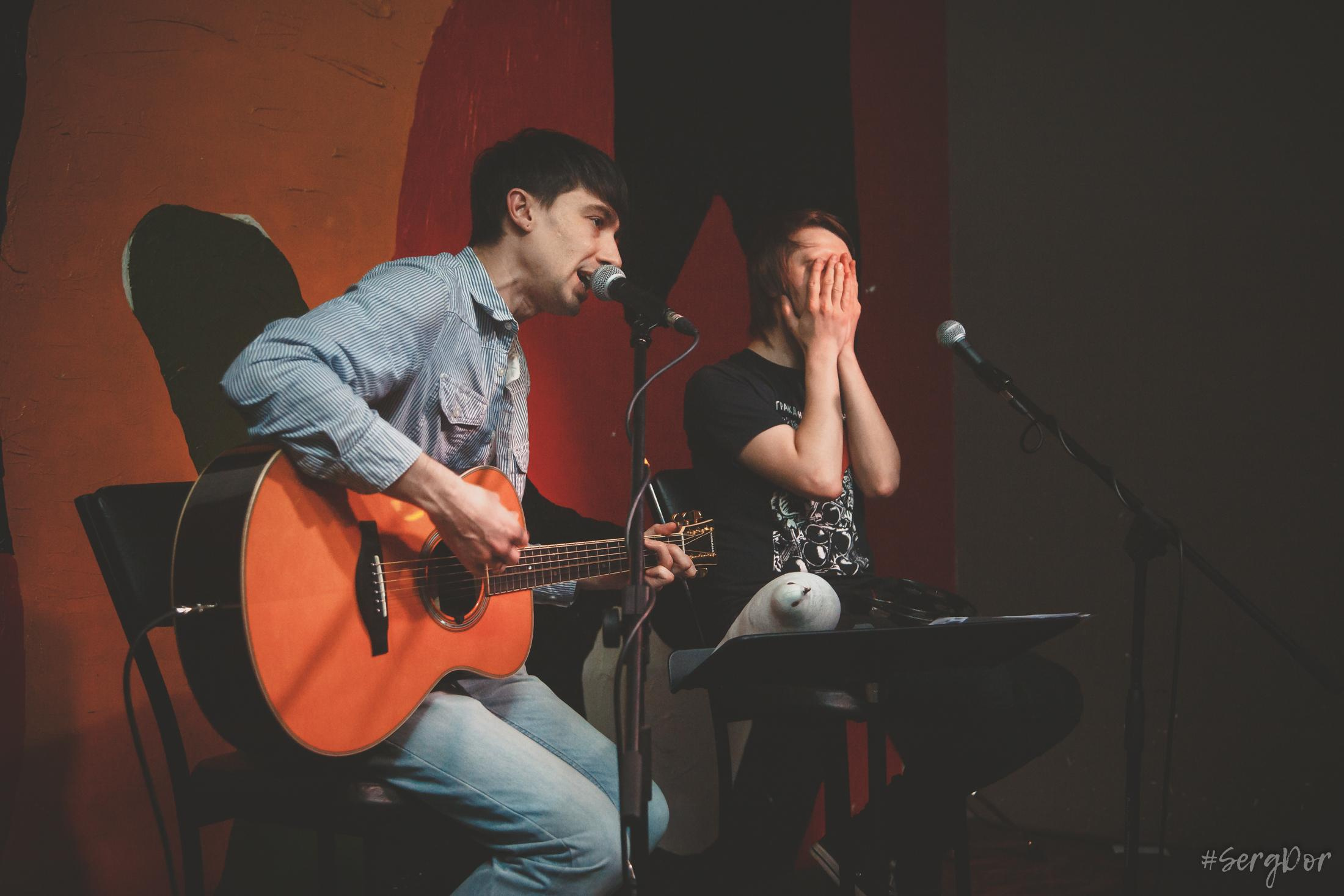 Лёва Сазонов, Dругой Ветер, акустика, клуб Ящик, Другой Ветер, чужие песни, Рейд, Наконечный, 03.04.2022, SergDor, 3 апреля 2022 года, #SergDor