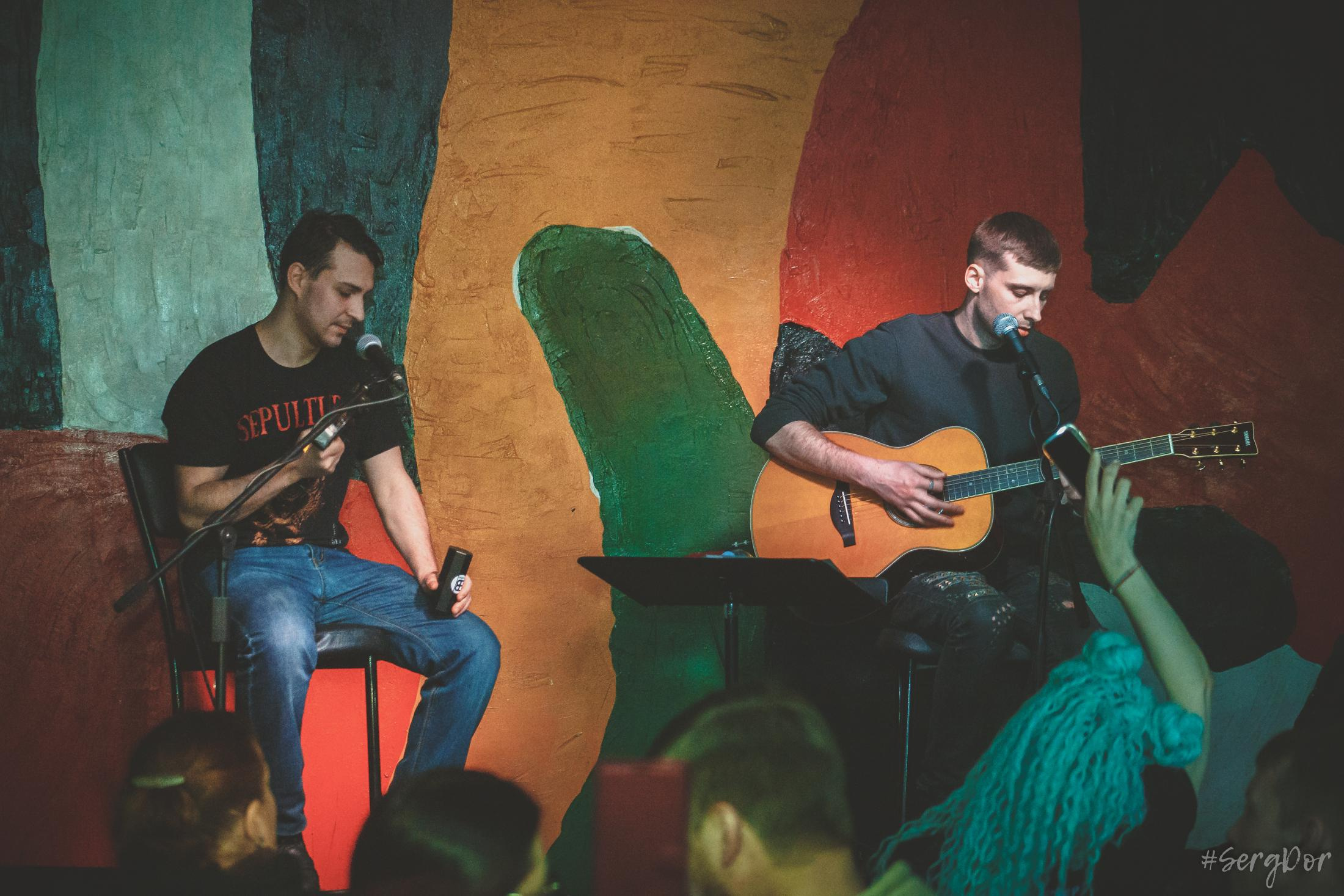 Лёва Сазонов, Dругой Ветер, акустика, клуб Ящик, Другой Ветер, чужие песни, Рейд, Наконечный, 03.04.2022, SergDor, 3 апреля 2022 года, #SergDor