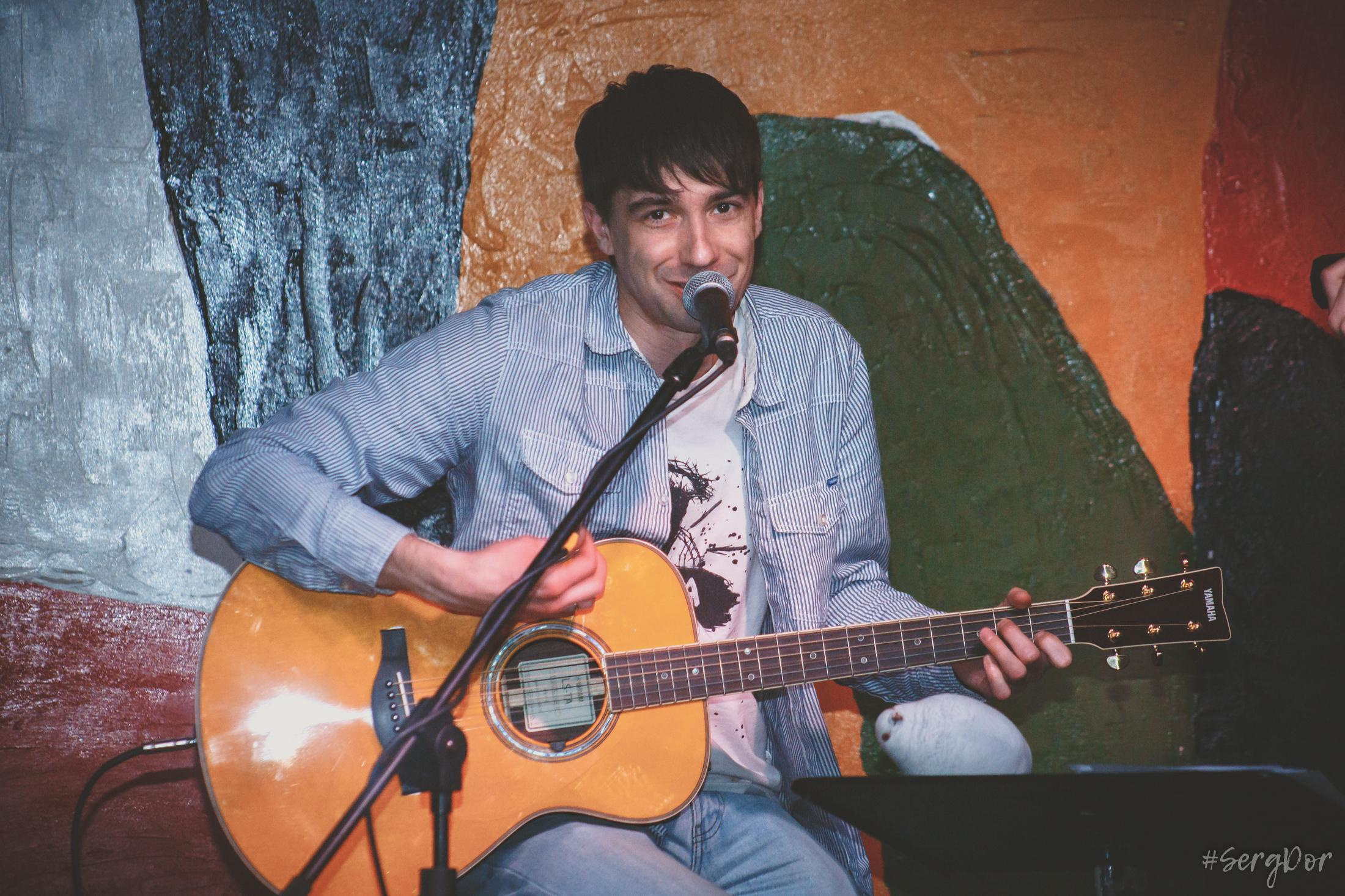 Лёва Сазонов, Dругой Ветер, акустика, клуб Ящик, Другой Ветер, чужие песни, Рейд, Наконечный, 03.04.2022, SergDor, 3 апреля 2022 года, #SergDor