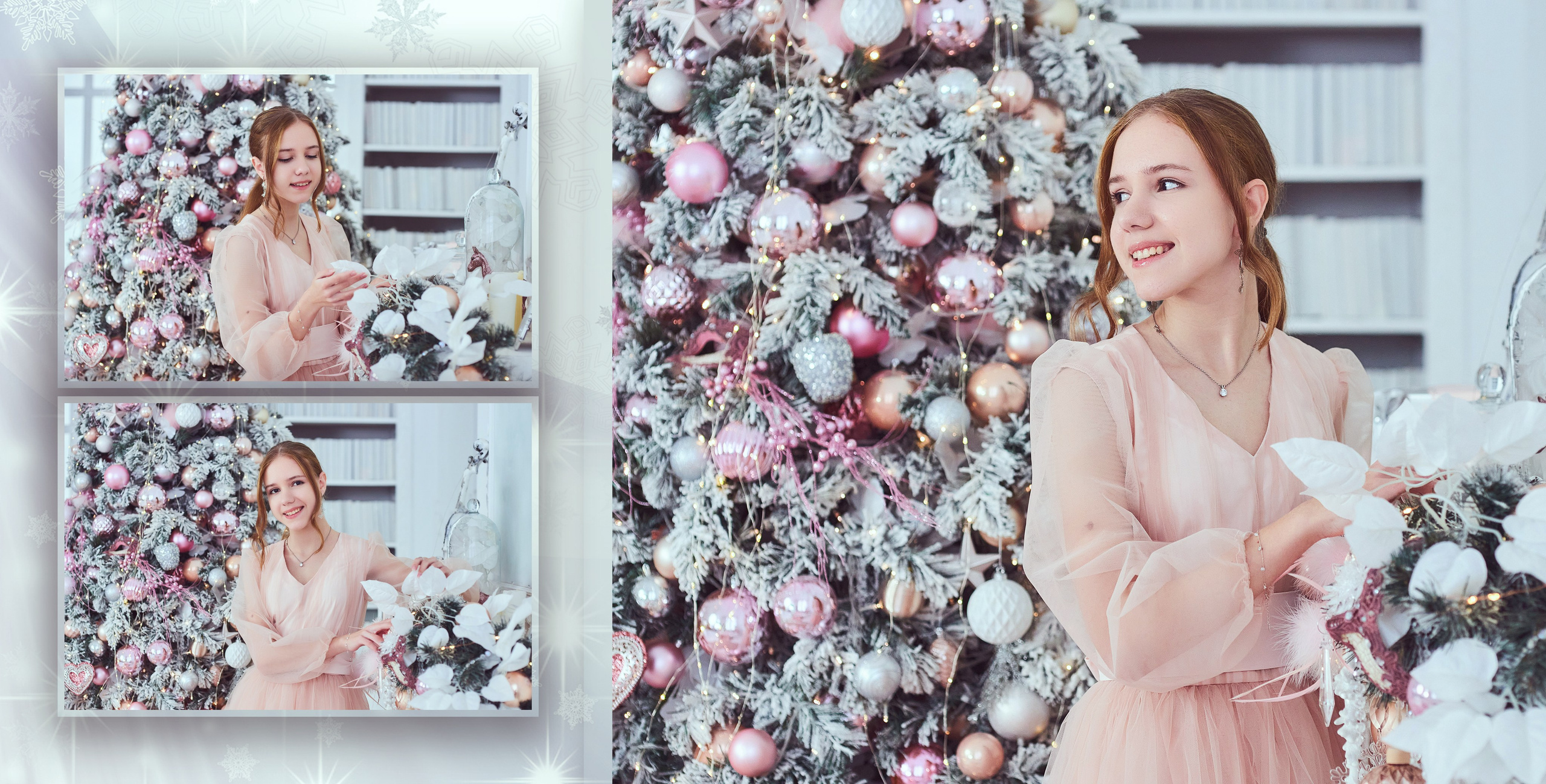 Индивидуальная фотокнига для девушки из дружного класса. Фотохудожник Наталия Кирсанова