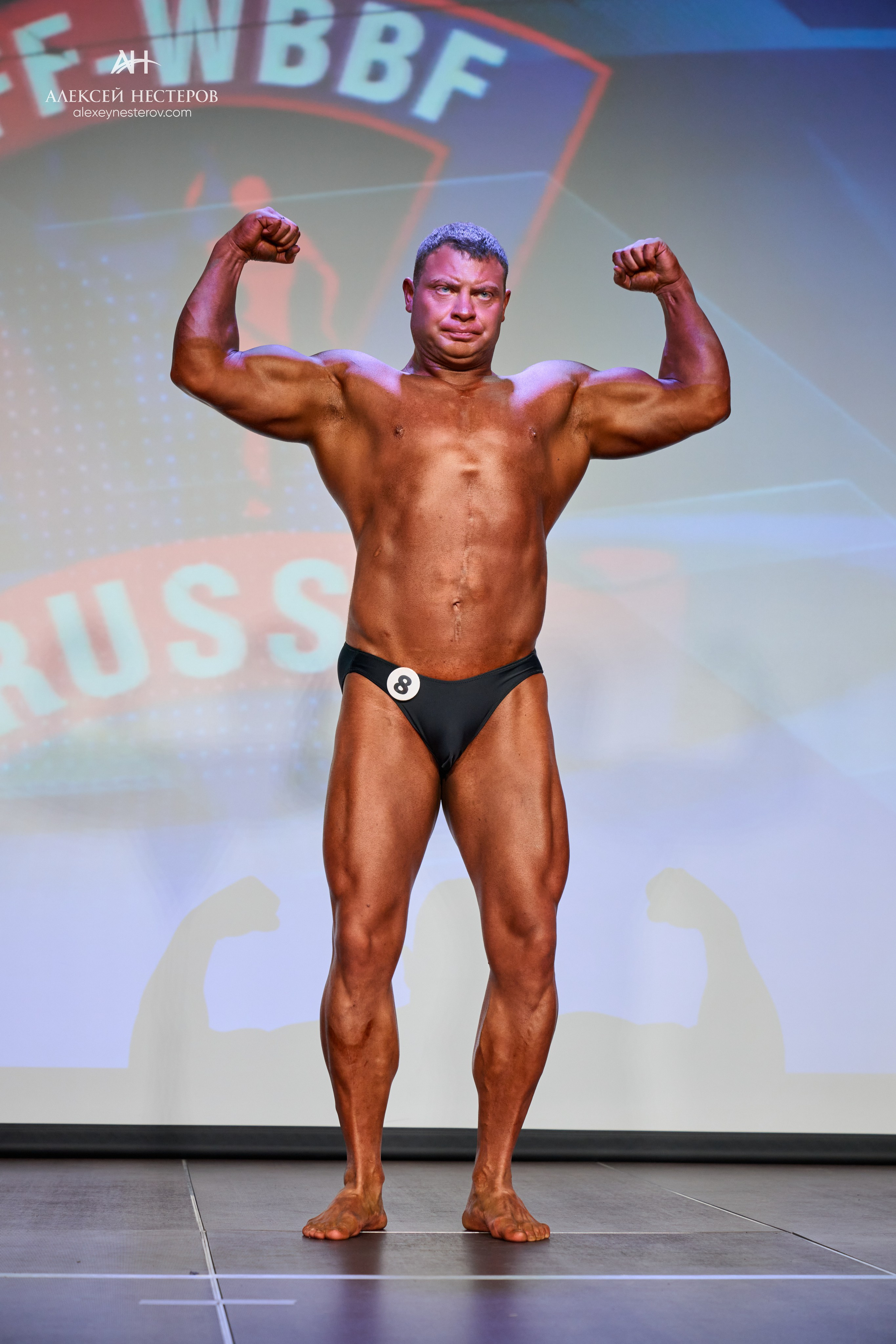 Фото с турнира «Прометей 2, WFF-WBBF Russia» 26 октября 2025. Спортивный фитнес фотограф Алексей Нестеров