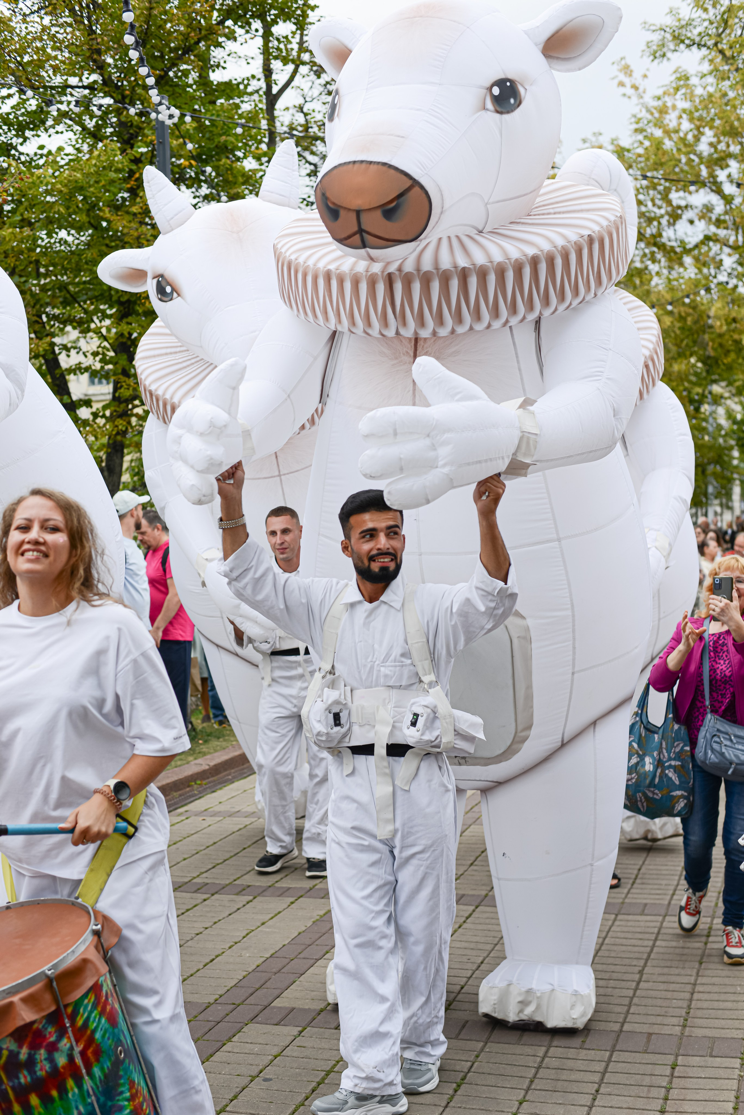 Барабанщики и зайчики. Rystemys Picture