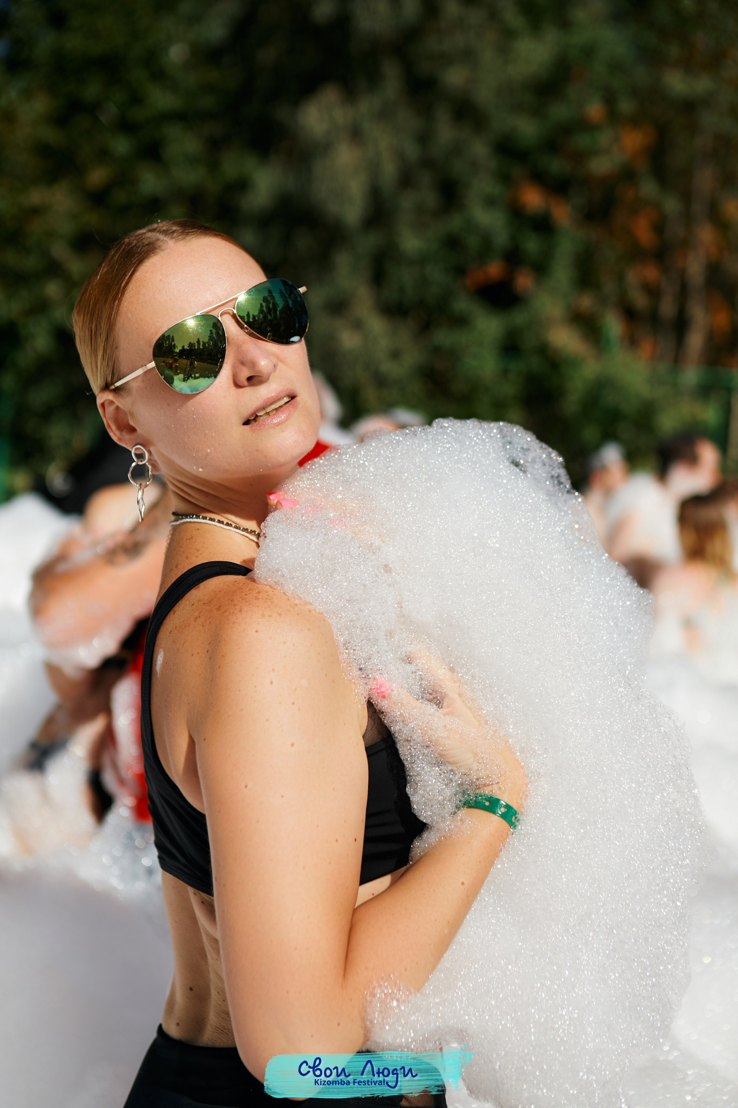 Foam party. Свадебный фотограф