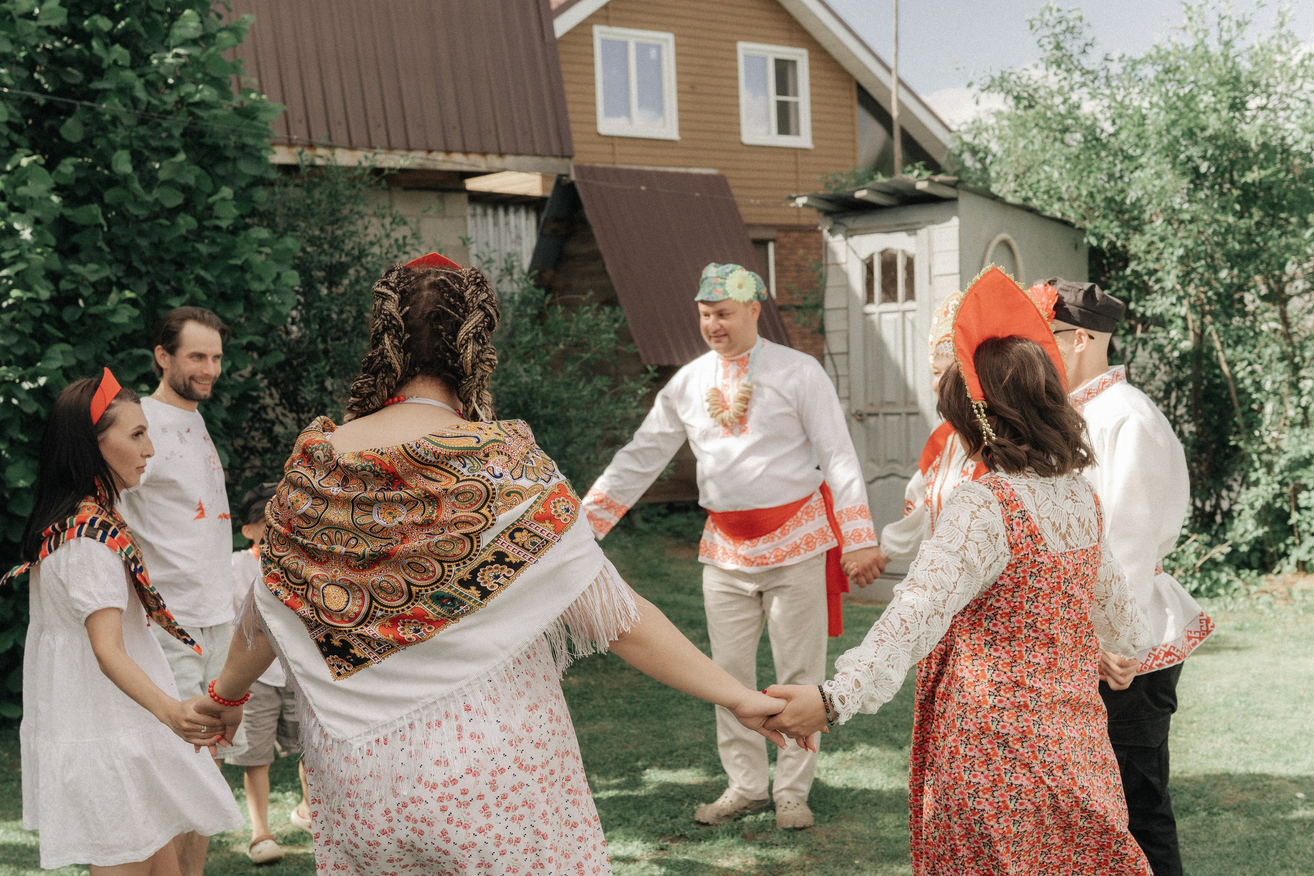День Рождения в русском стиле. Alenasokolowa.ru