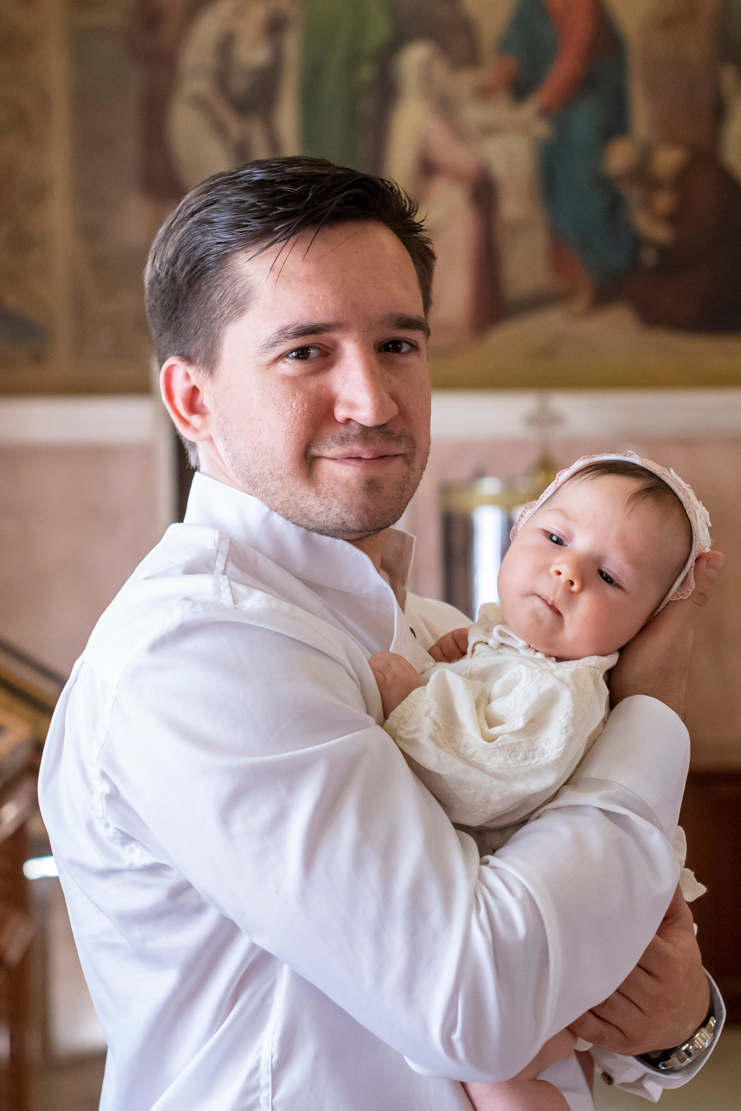 Крещение Елизаветы в Храме Климента Папы Римского. Свадебный и семейный фотограф в Москве Ирина Гончарова