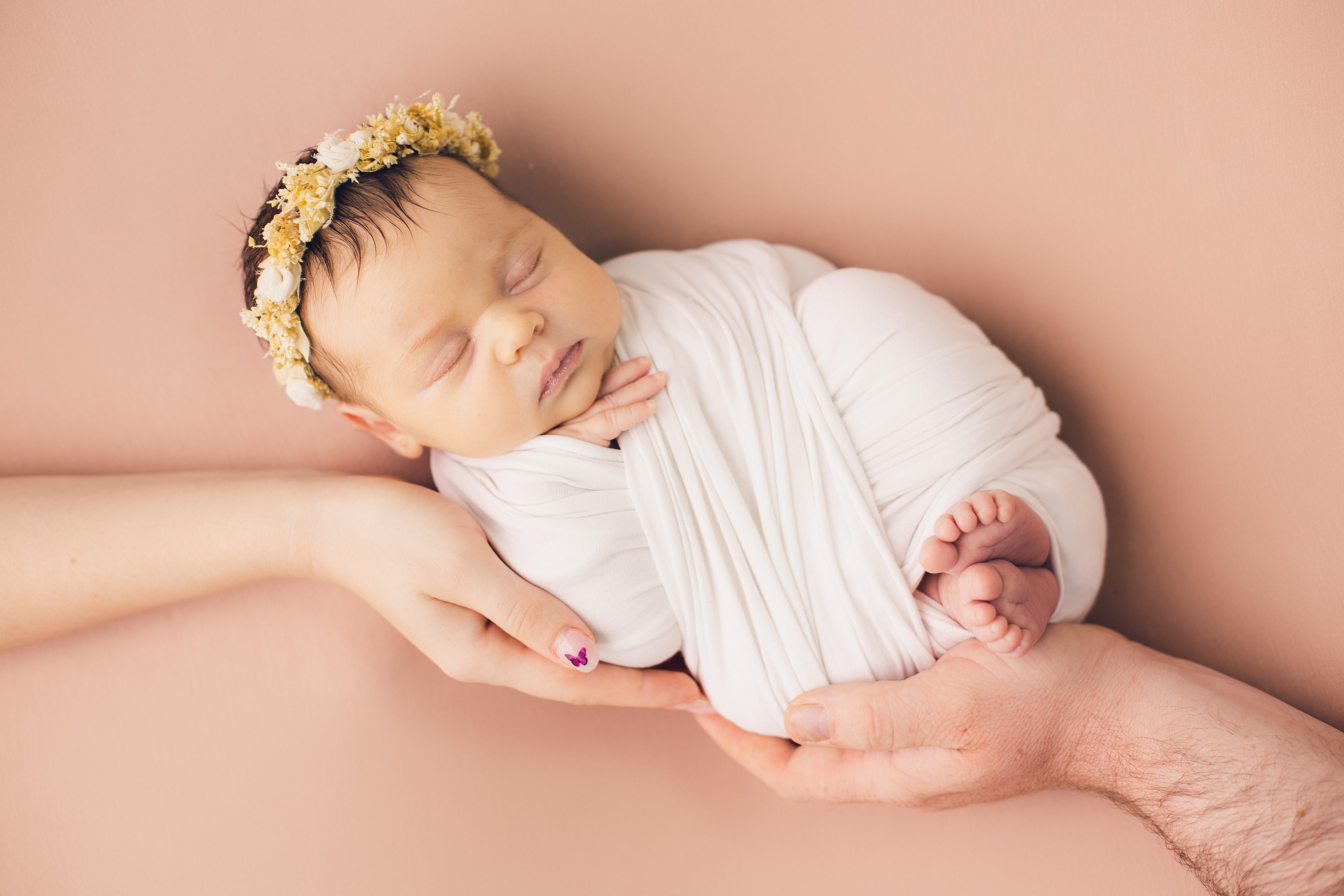 Варя. Фотограф новорожденных в г. Россошь Виктория Нечепуренко