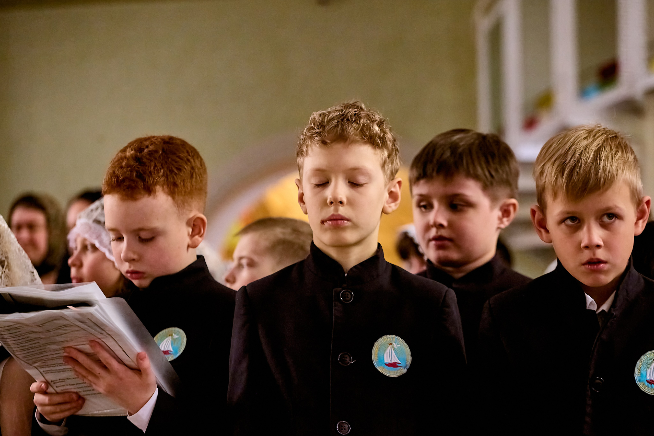 Лица Храма Детский Портрет в Храме