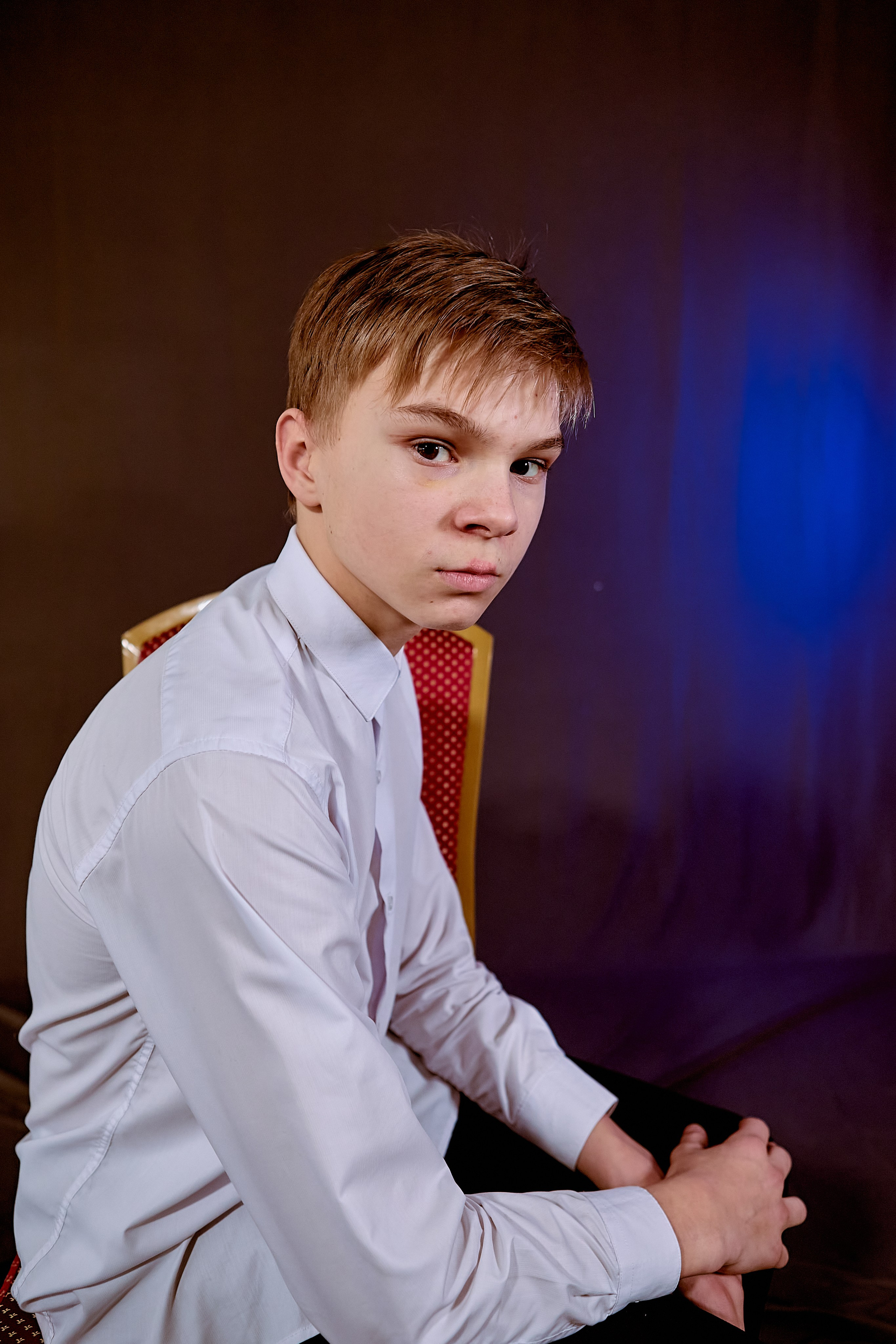 Школьная фотосессия учеников 6 класса