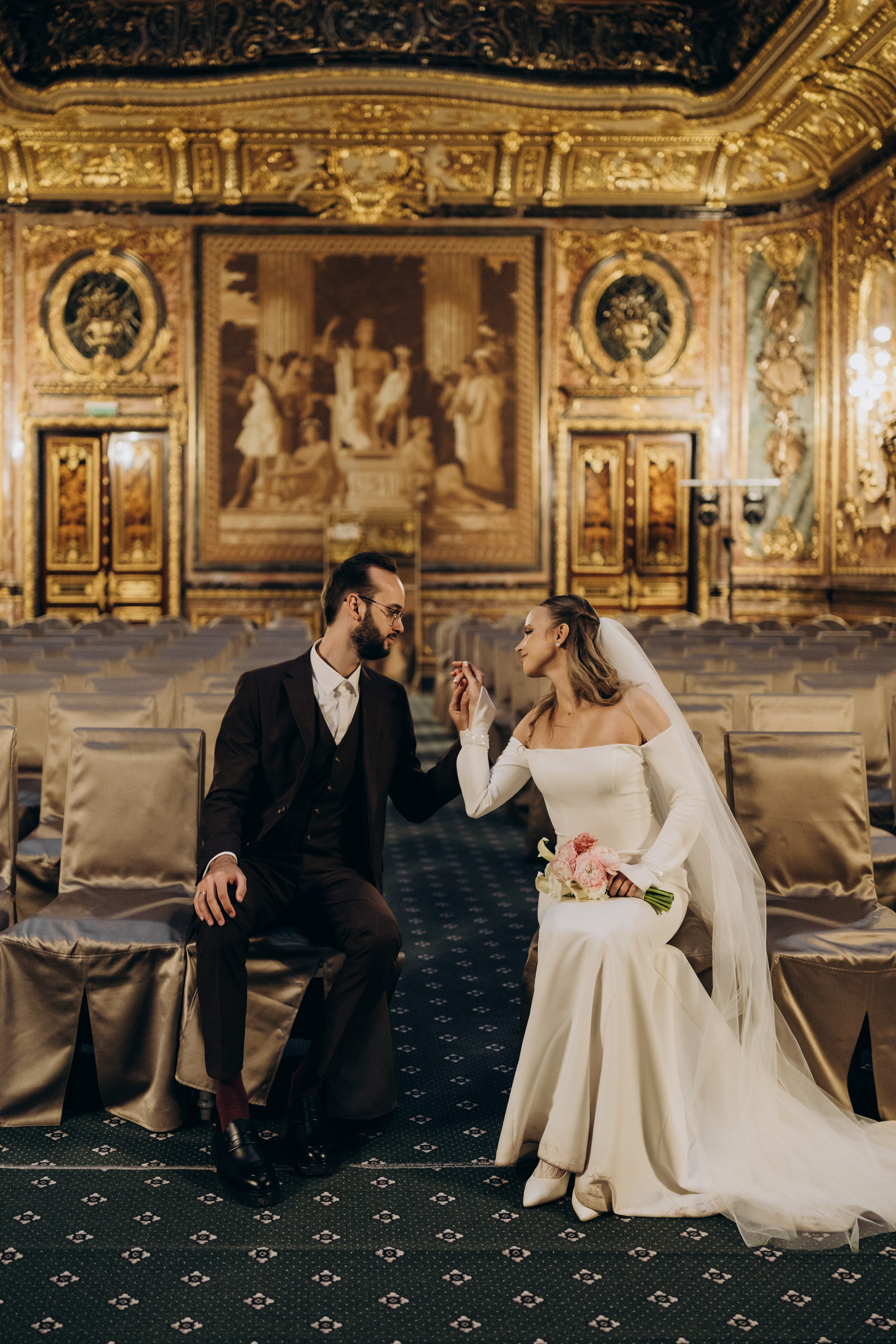 Юра и Полина | 2-й дворец и Половцова. Свадебный и love story фотограф в Санкт-Петербурге