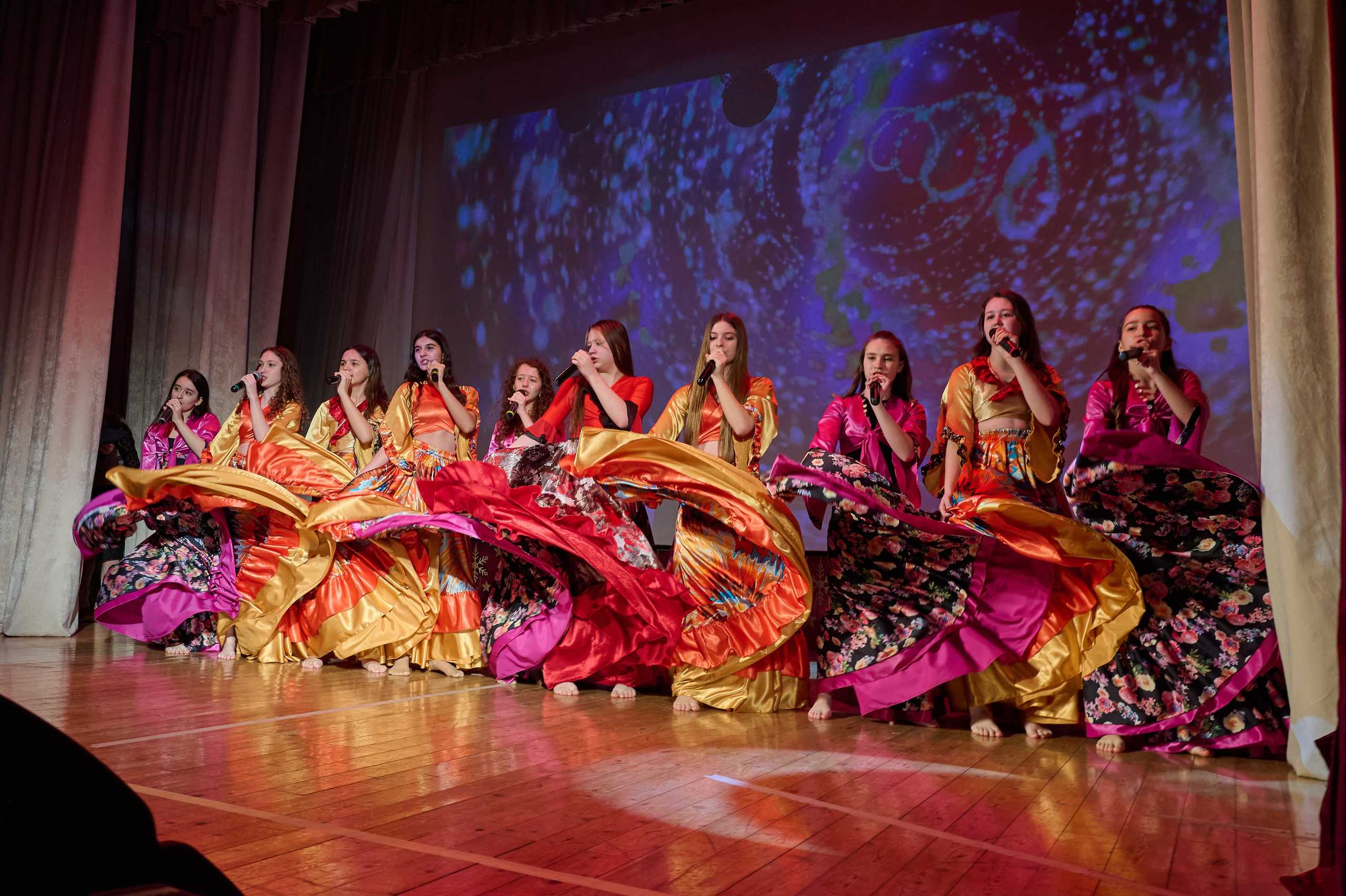 Новогодний концерт. Жизнь курорта Кабардинка в фотографиях