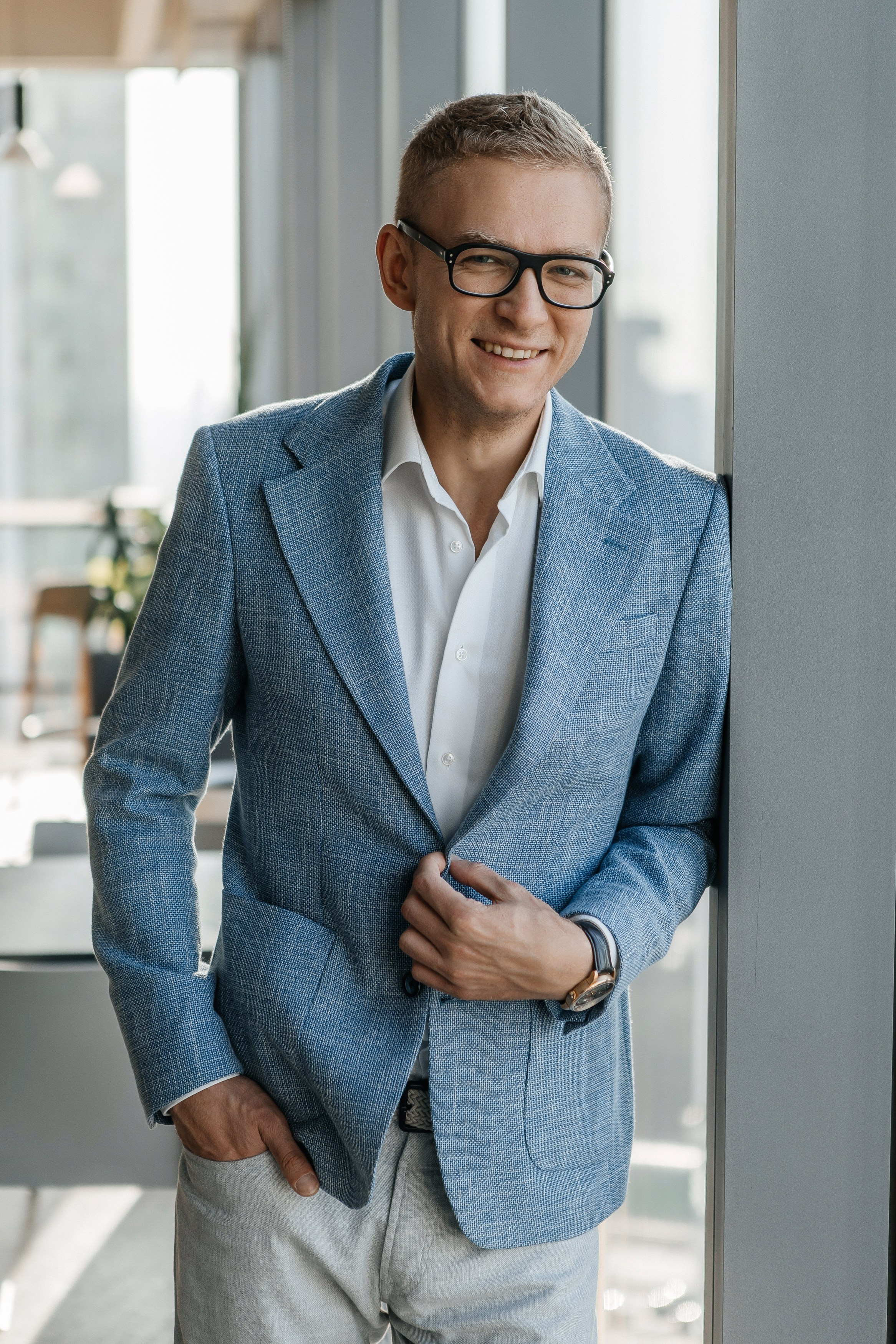 Moscow City бизнес портрет. Фотограф в Москве Дмитрий Жарков