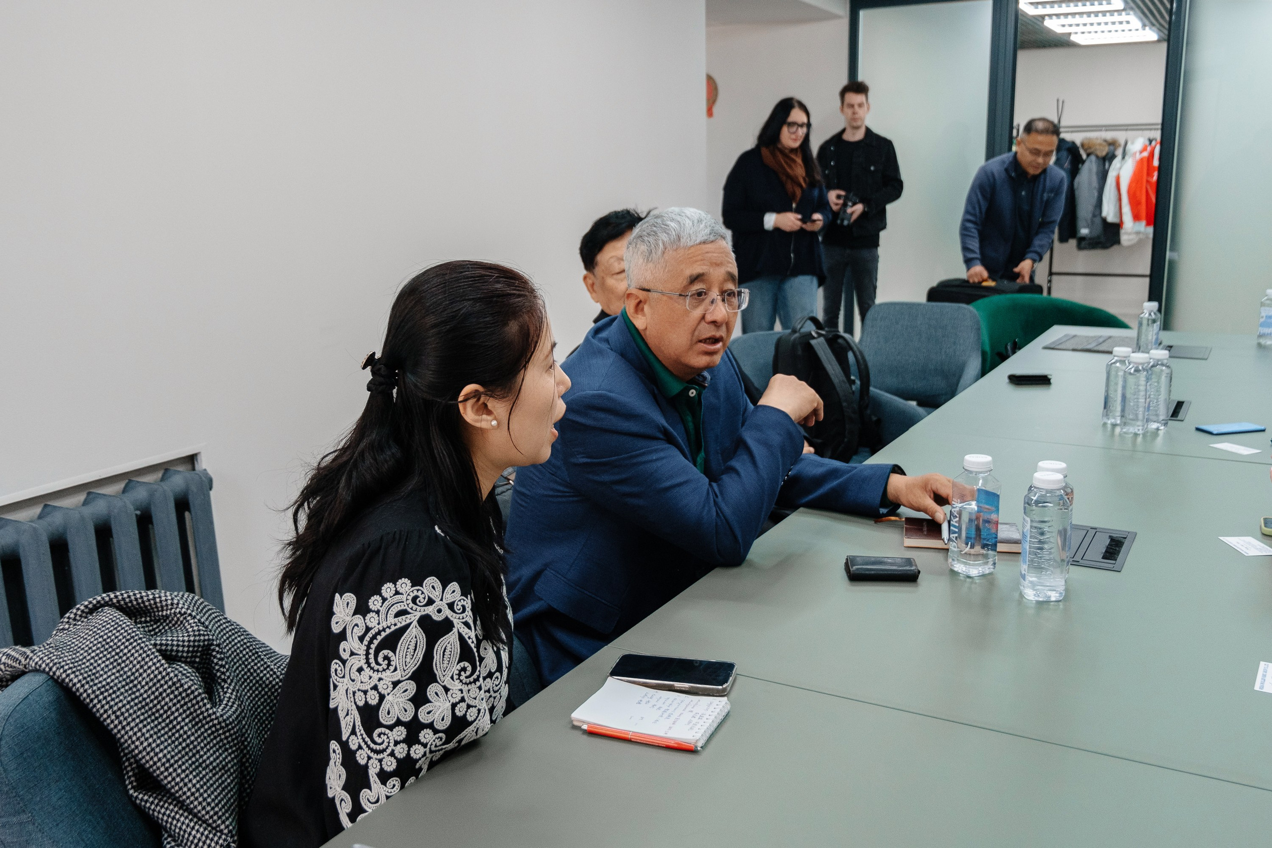 Делегация Китая в Ивановской текстильной компании