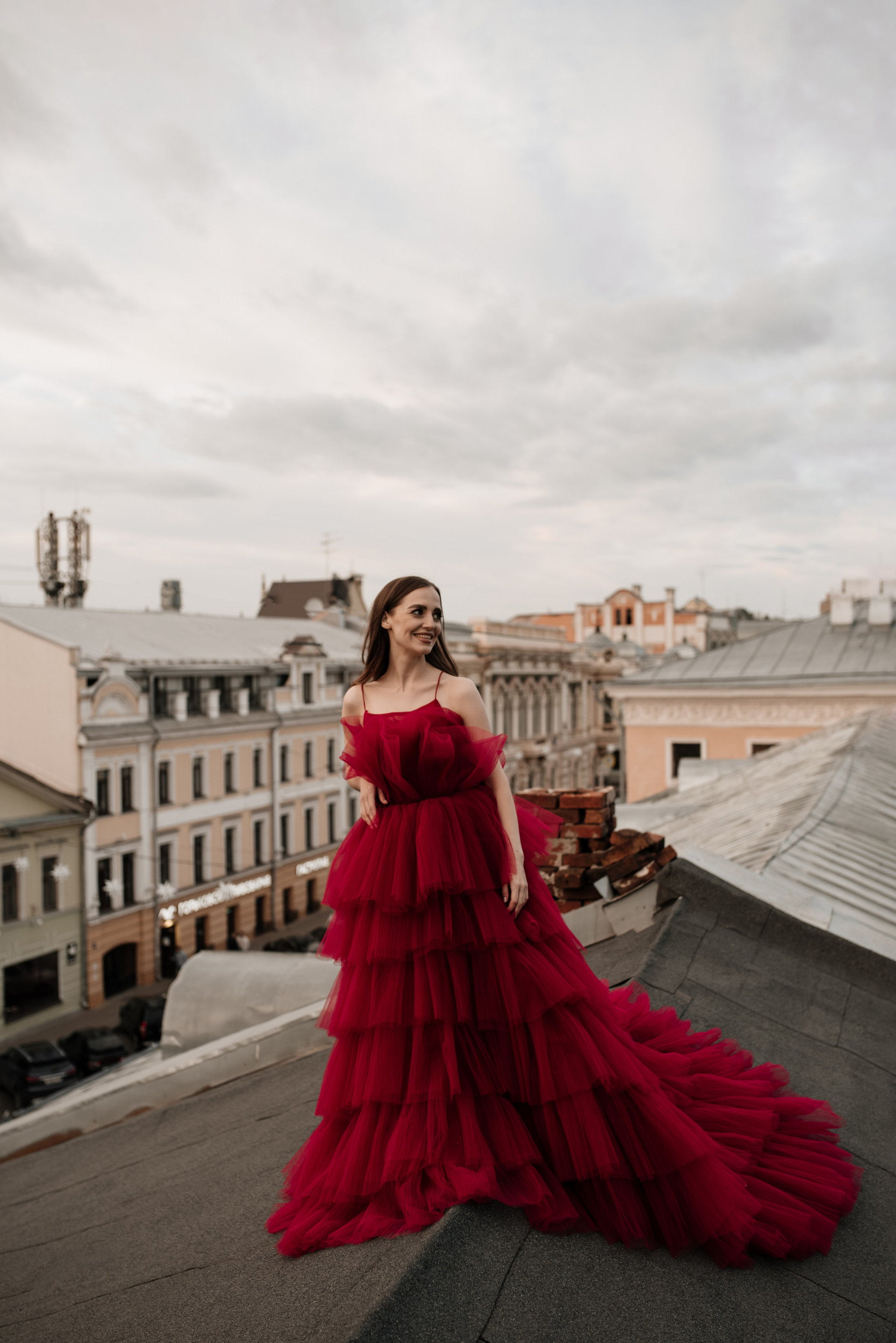 Аня ♡ Крыша. Фотограф Ольга Плеханова | Нижний Новгород, Москва