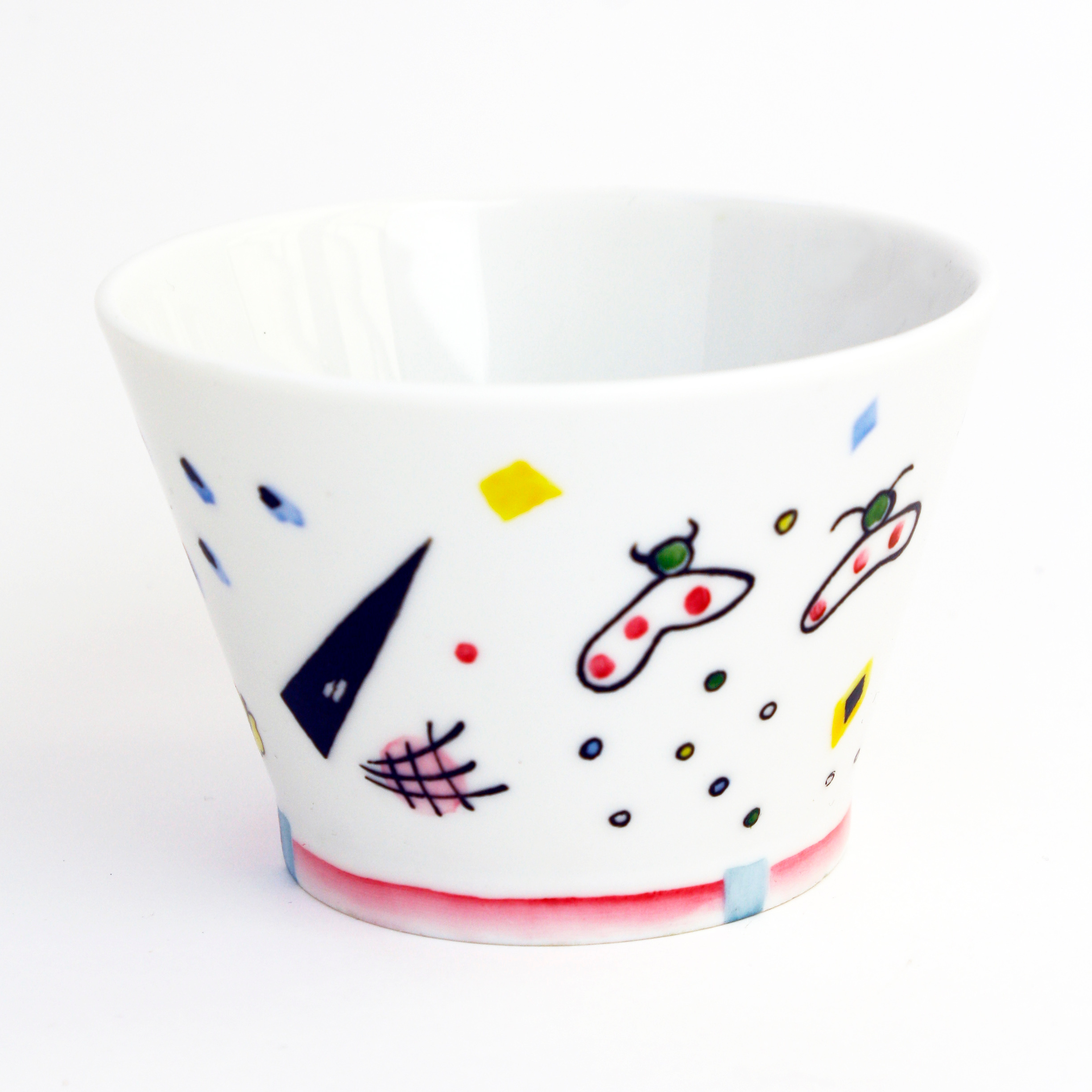 Кандинский. Роспись фарфора в Санкт-Петербурге. 