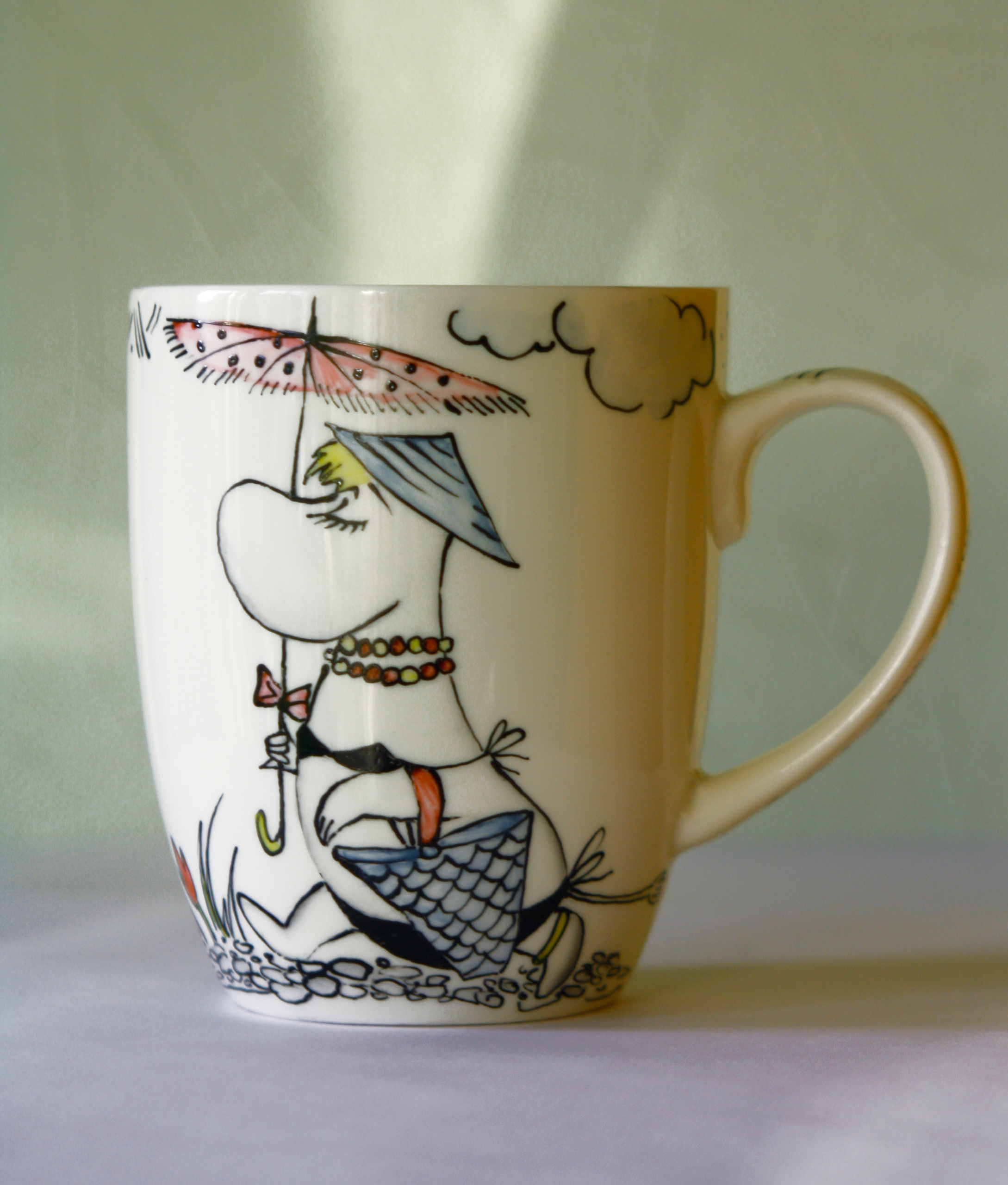 Муми-мама. Роспись фарфора в Санкт-Петербурге