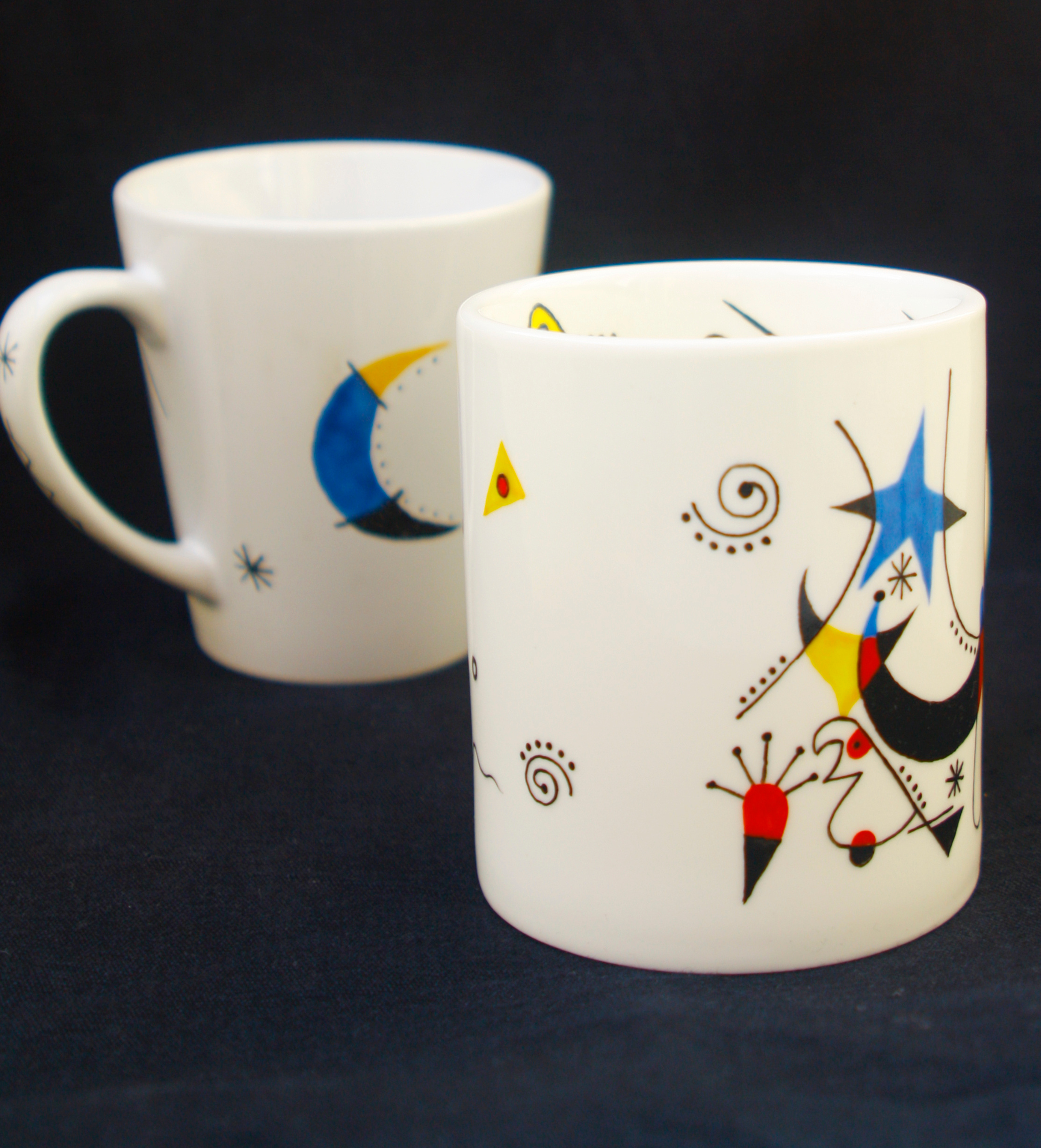 Кружка  Wassily Kandinsky. Роспись фарфора в Санкт-Петербурге 