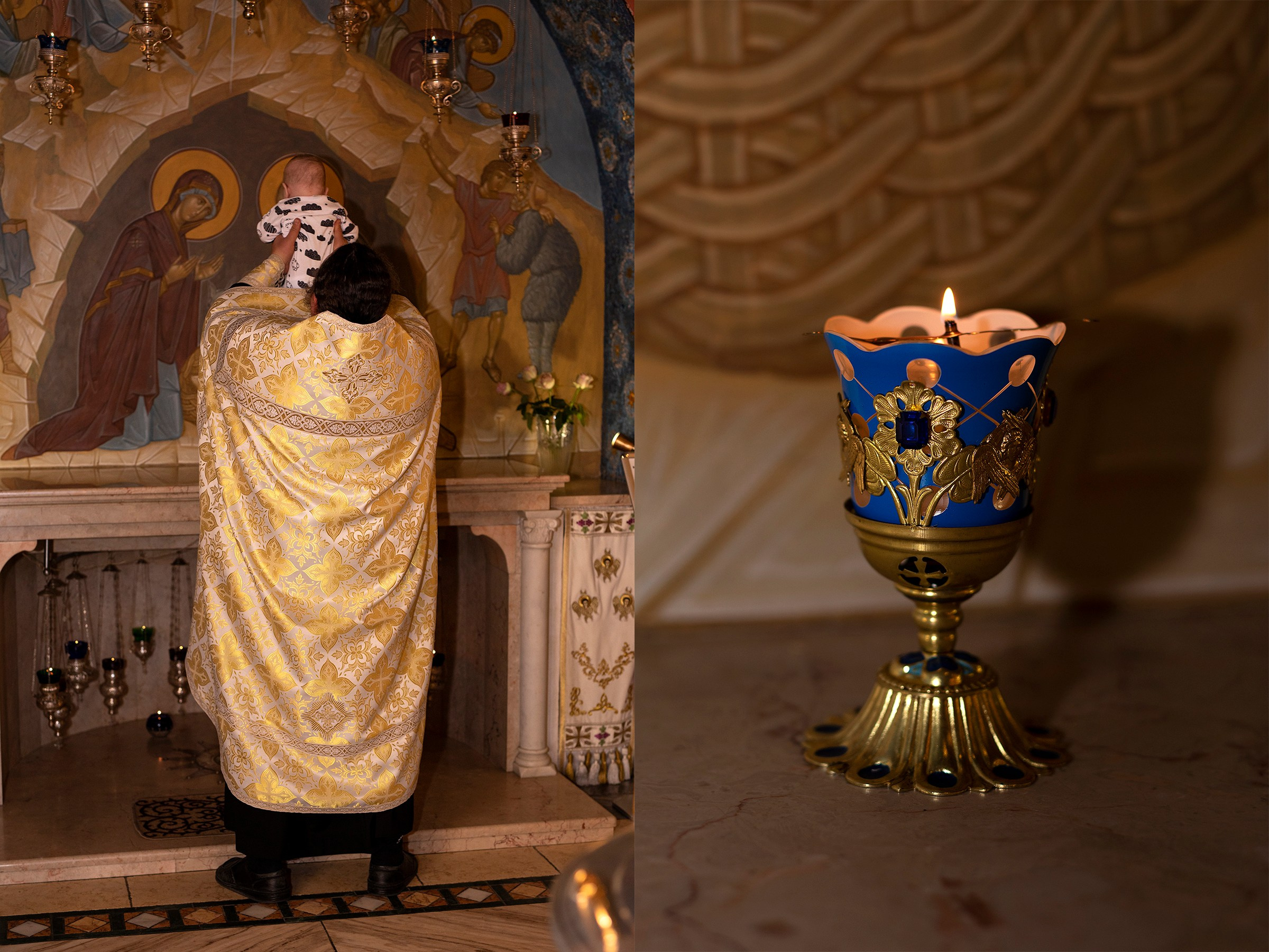 Крещение. Фотограф в Москве Надуева Татьяна. Женский портрет, детский портрет, с