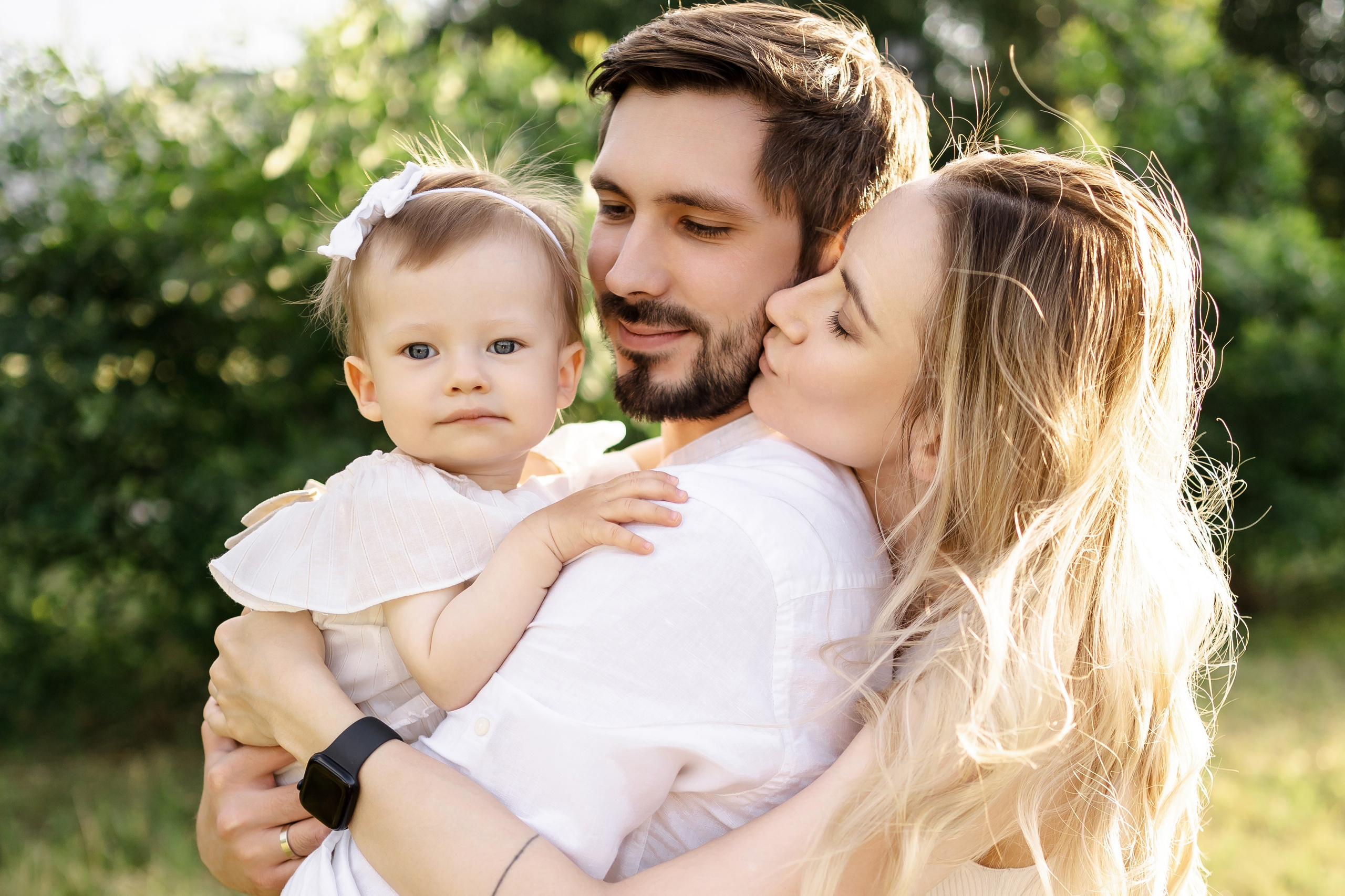 Олеся, Денис и Даниэла. Свадебный фотограф в Москве Яна Деньгина