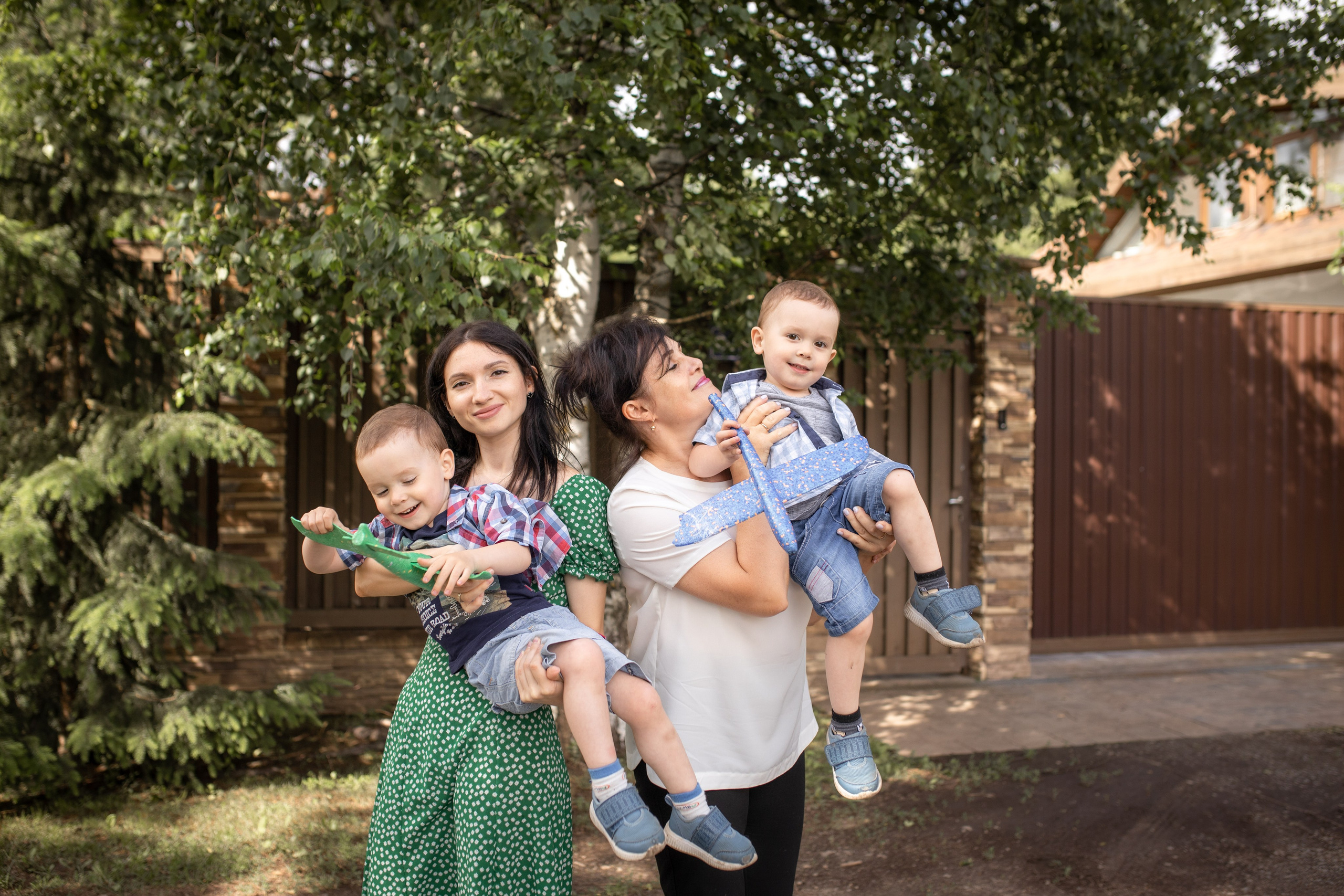 Семейная фотосессия на даче. Фотограф в Железнодорожном и Балашихе