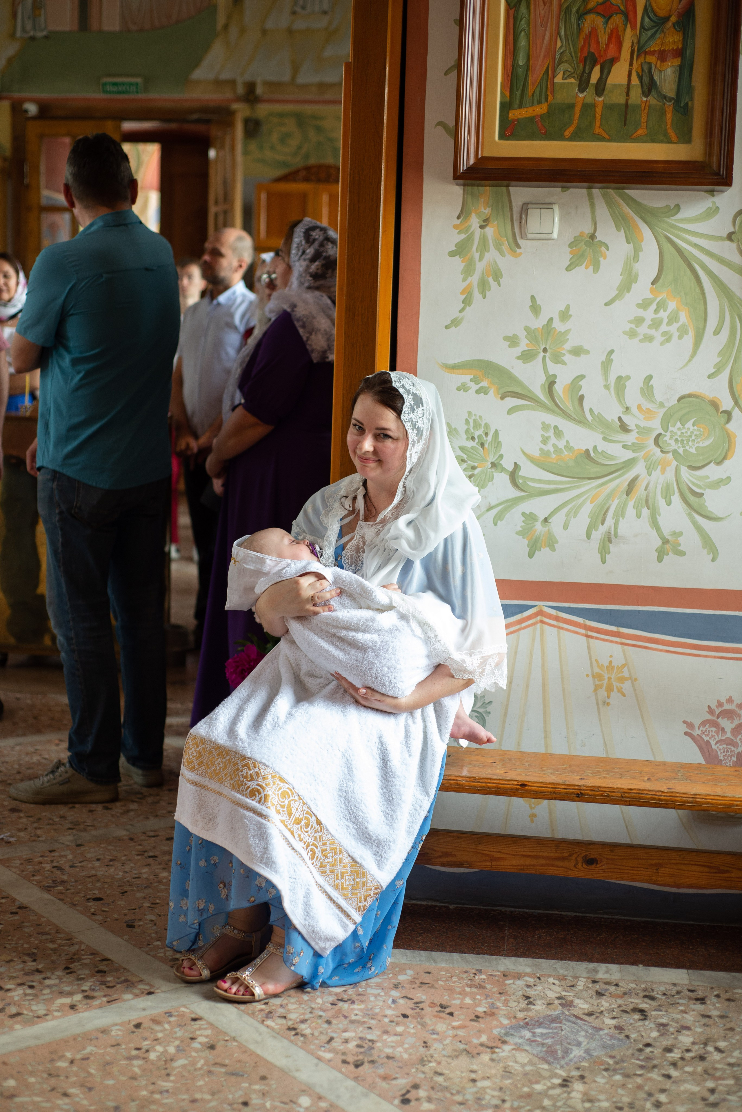 Таинство Крещения Вити. Фотограф в Железнодорожном и Балашихе