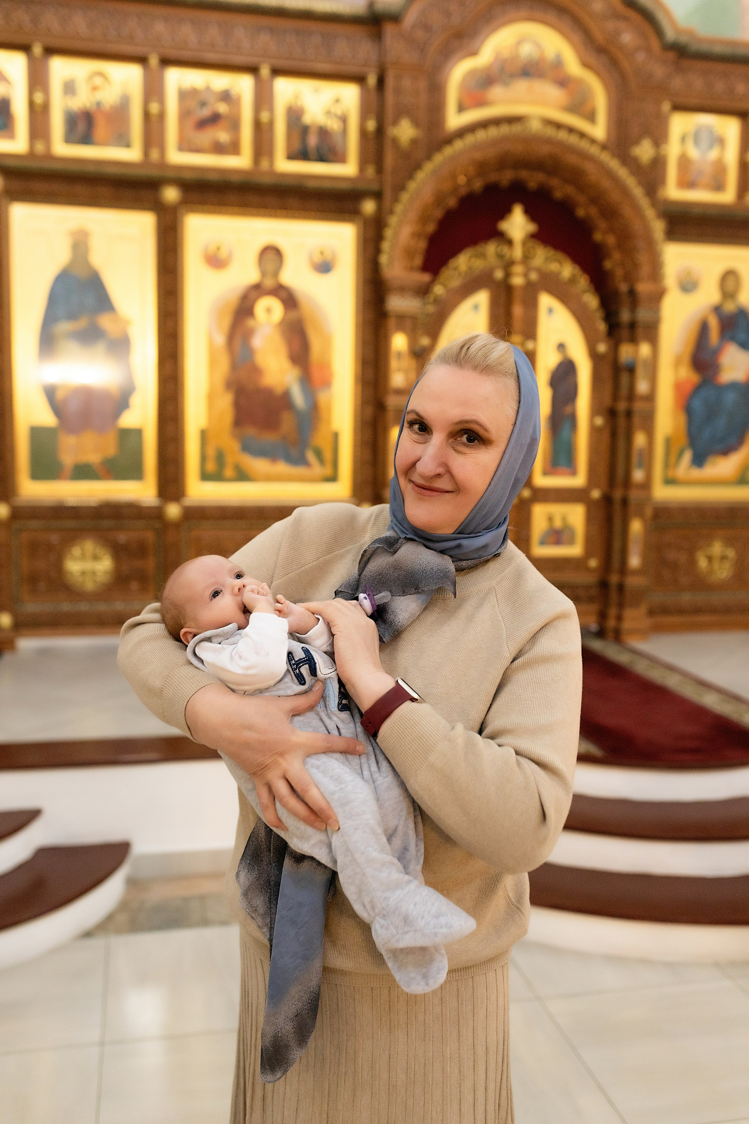 Таинство крещения Алисы. Фотограф в Железнодорожном и Балашихе