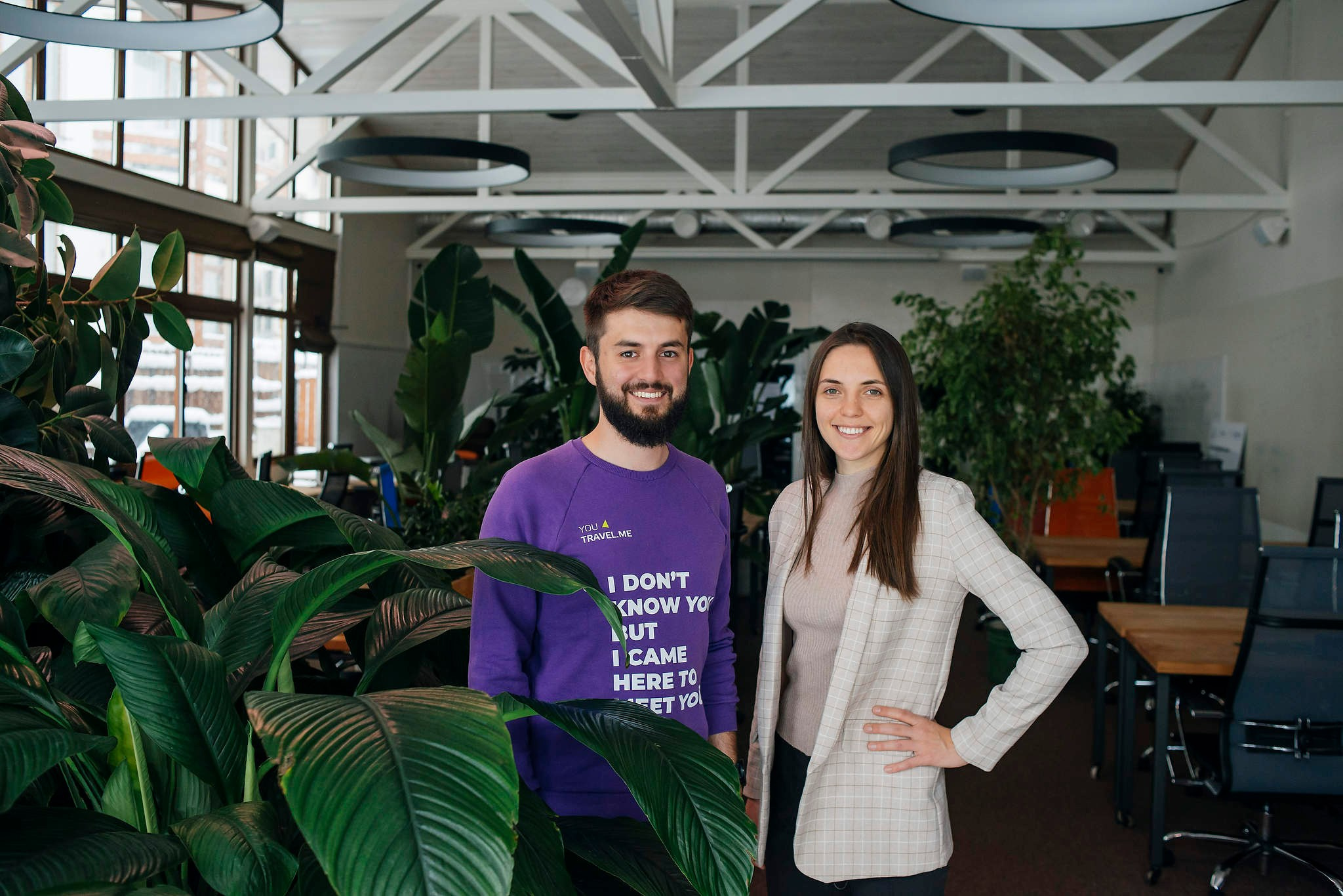 Ольга и Иван Бортниковы, co-founders сервиса для путешественников с авторскими турами Youtravel.me. Съемка для РБК. 