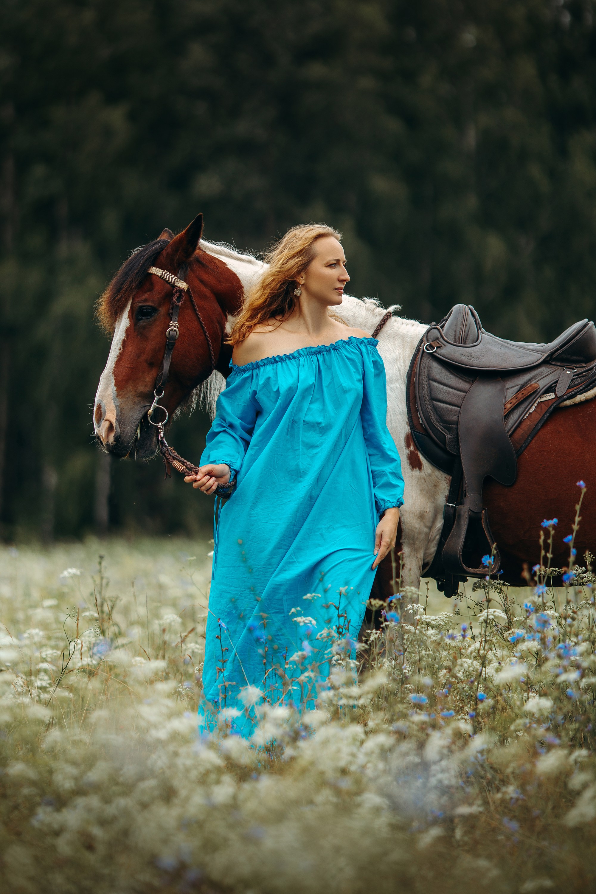 Летняя Надя. Анна Молчанова конный фотограф в Тюмени | фотосессии с лошадьми Тюмень