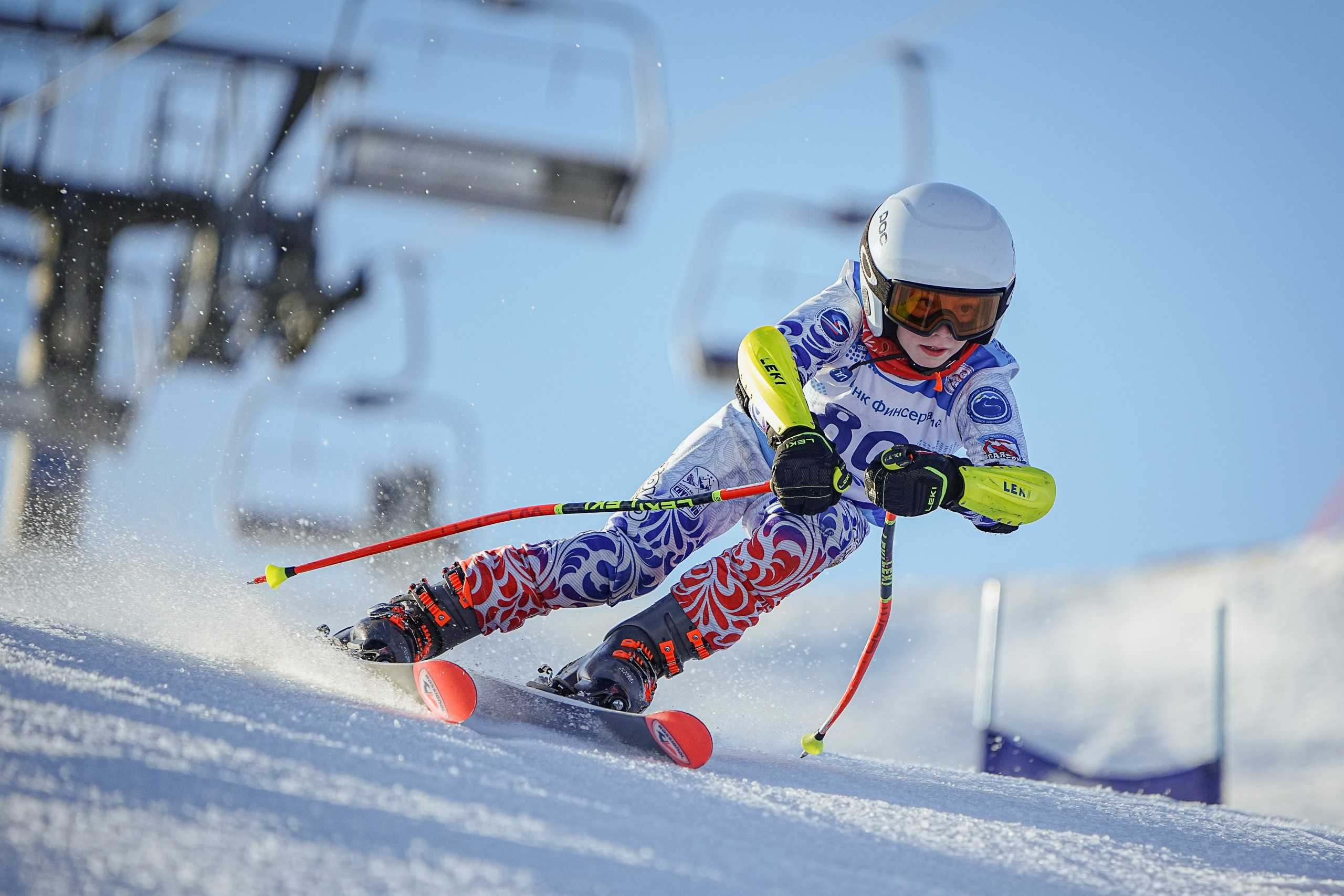 Первенство Дмитровского городского округа по горнолыжному спорту «Памяти А. Жирова» GS U10, U12. Фотограф Студитский Евгений
