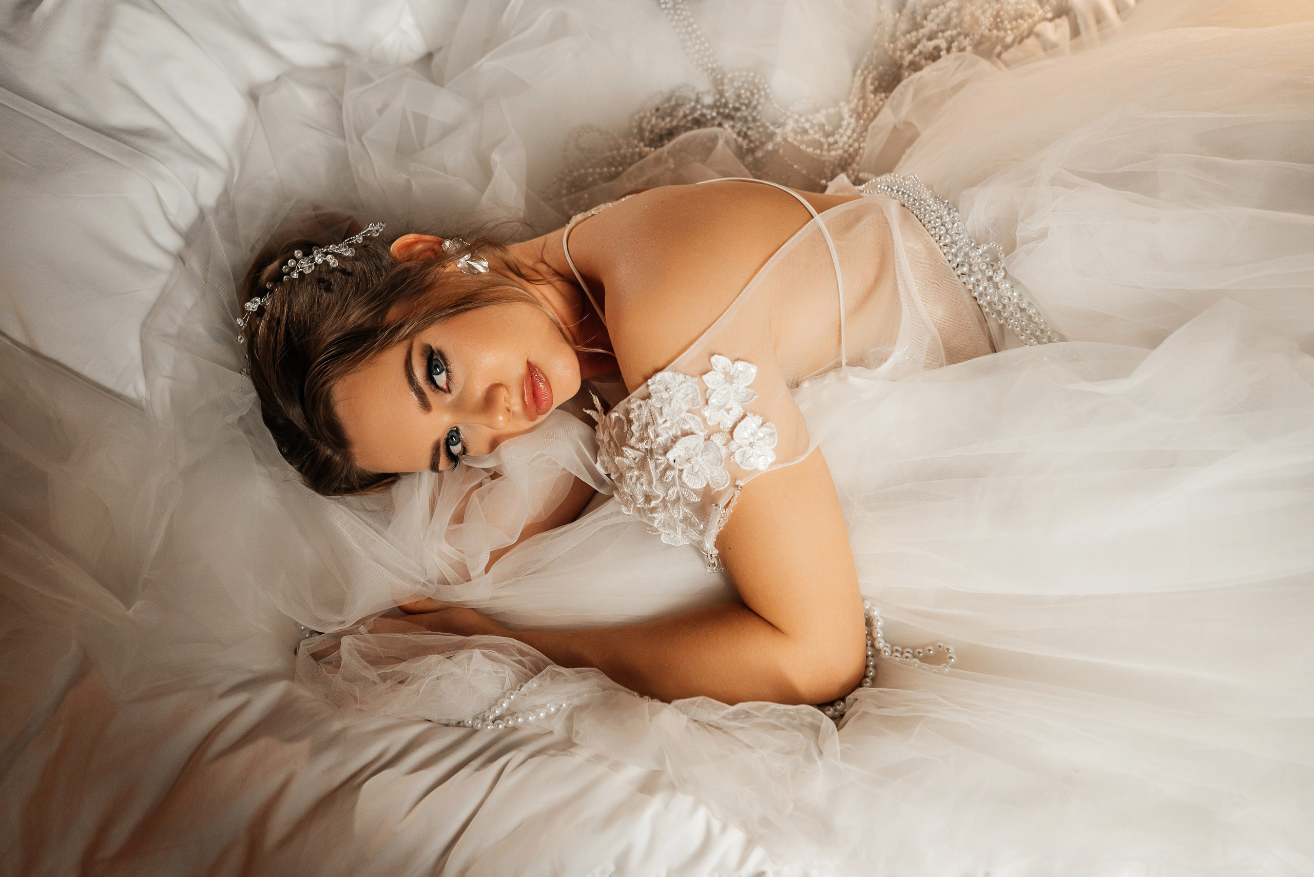 Невеста в фотостудии. Фотограф в Каменске-Шахтинском Ольга Сагал