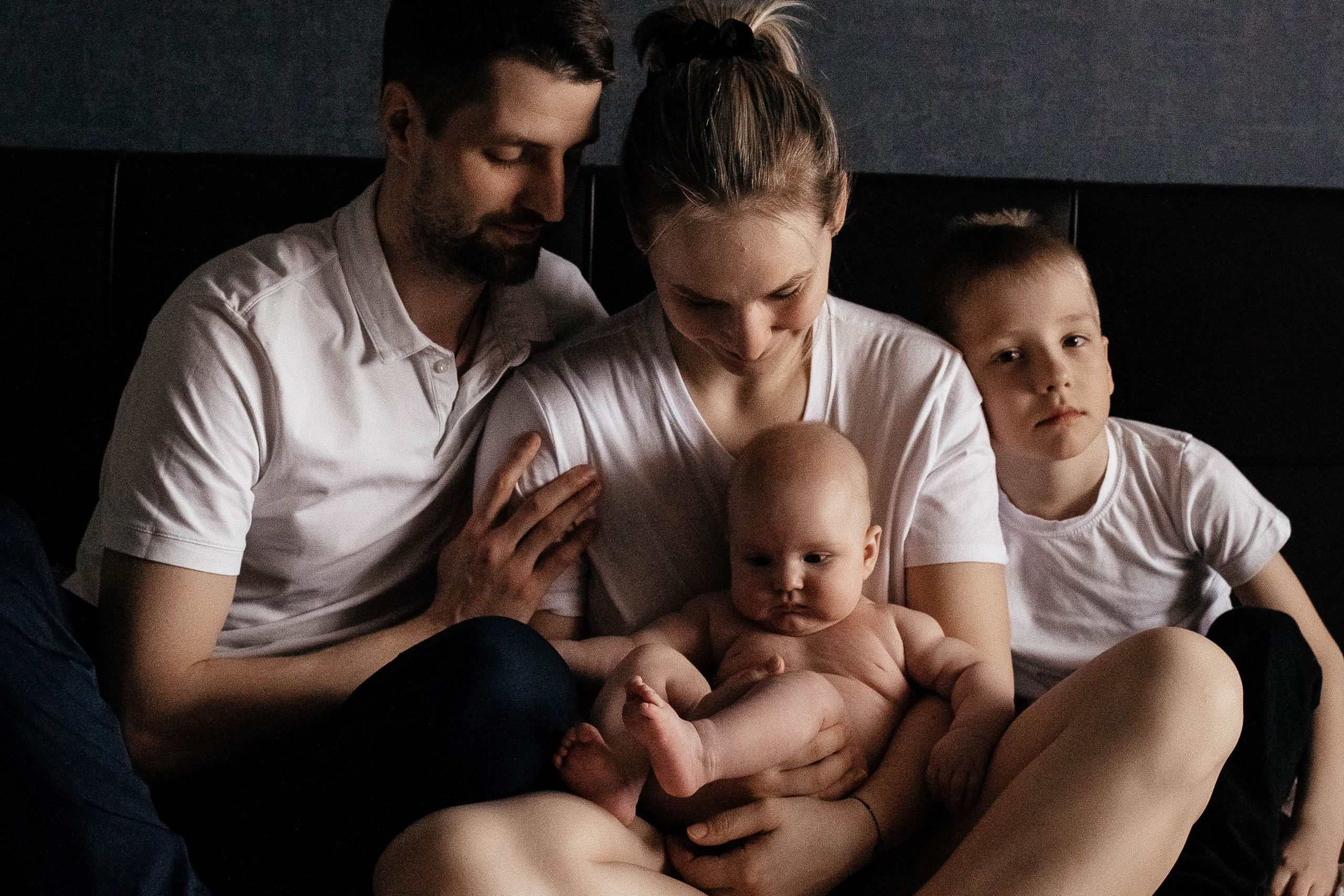 Светлана и Алексей с детьми. Репортажный фотограф в Тюмени Татьяна Мужева