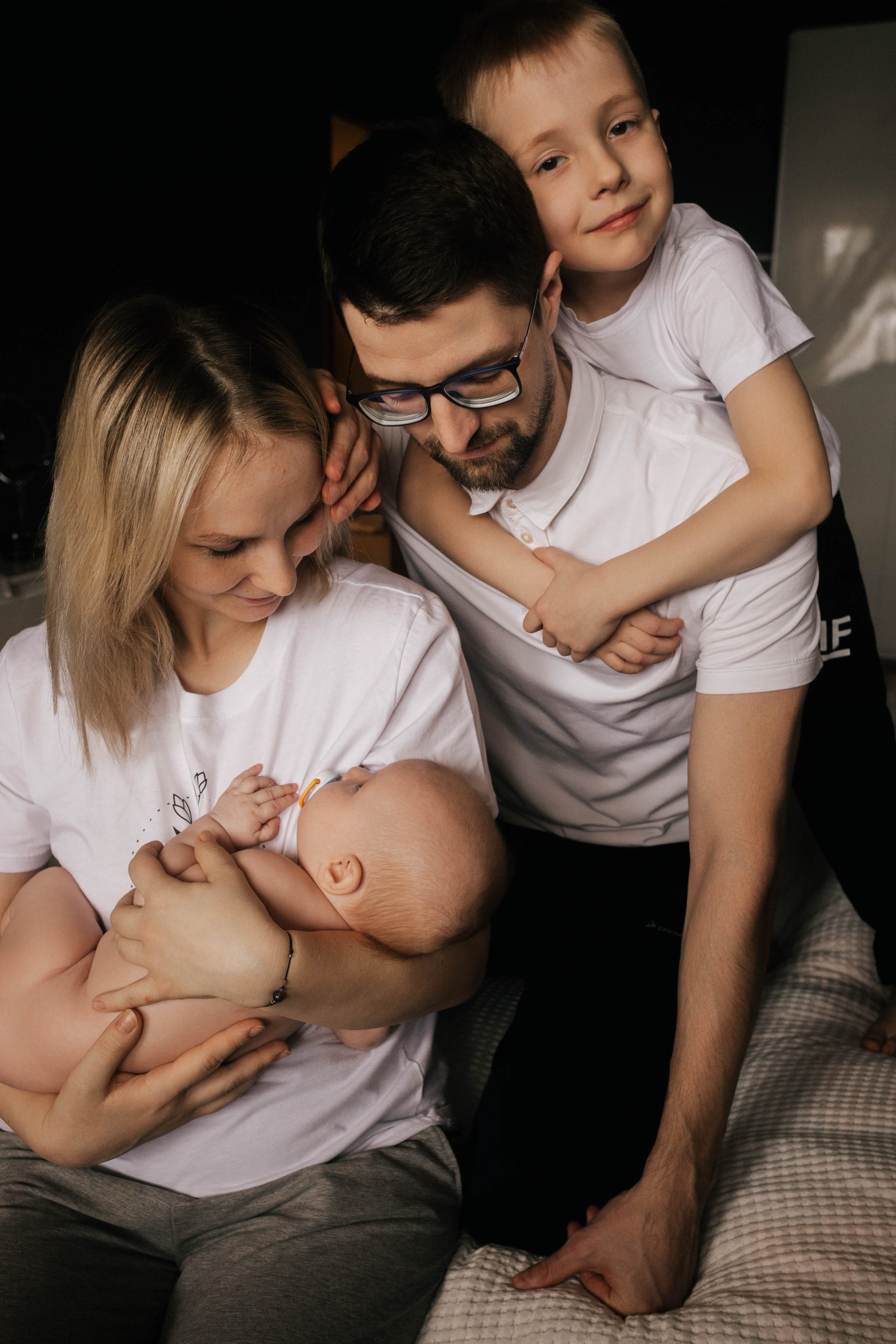 Светлана и Алексей с детьми. Репортажный фотограф в Тюмени Татьяна Мужева