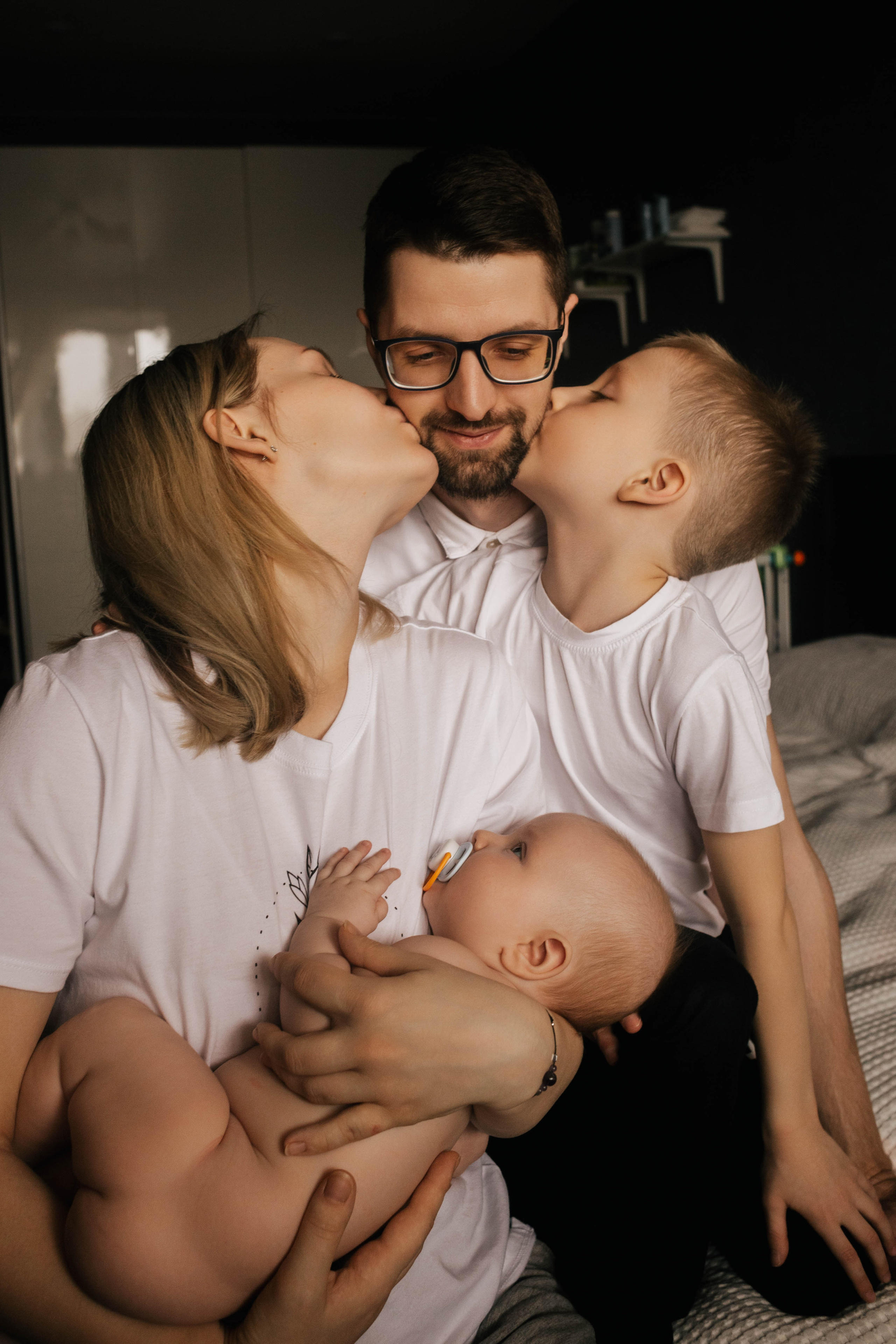 Светлана и Алексей с детьми. Репортажный фотограф в Тюмени Татьяна Мужева