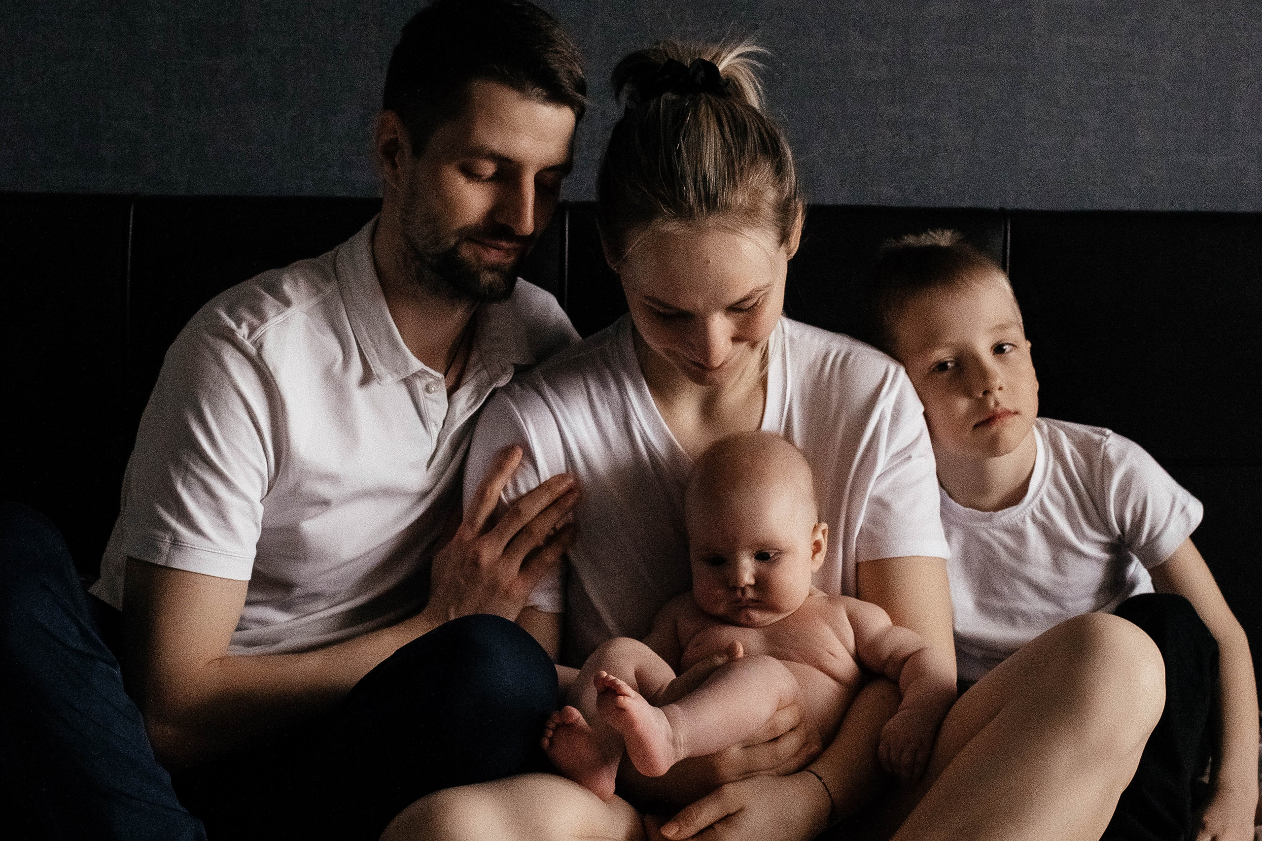 Светлана и Алексей с детьми. Репортажный фотограф в Тюмени Татьяна Мужева