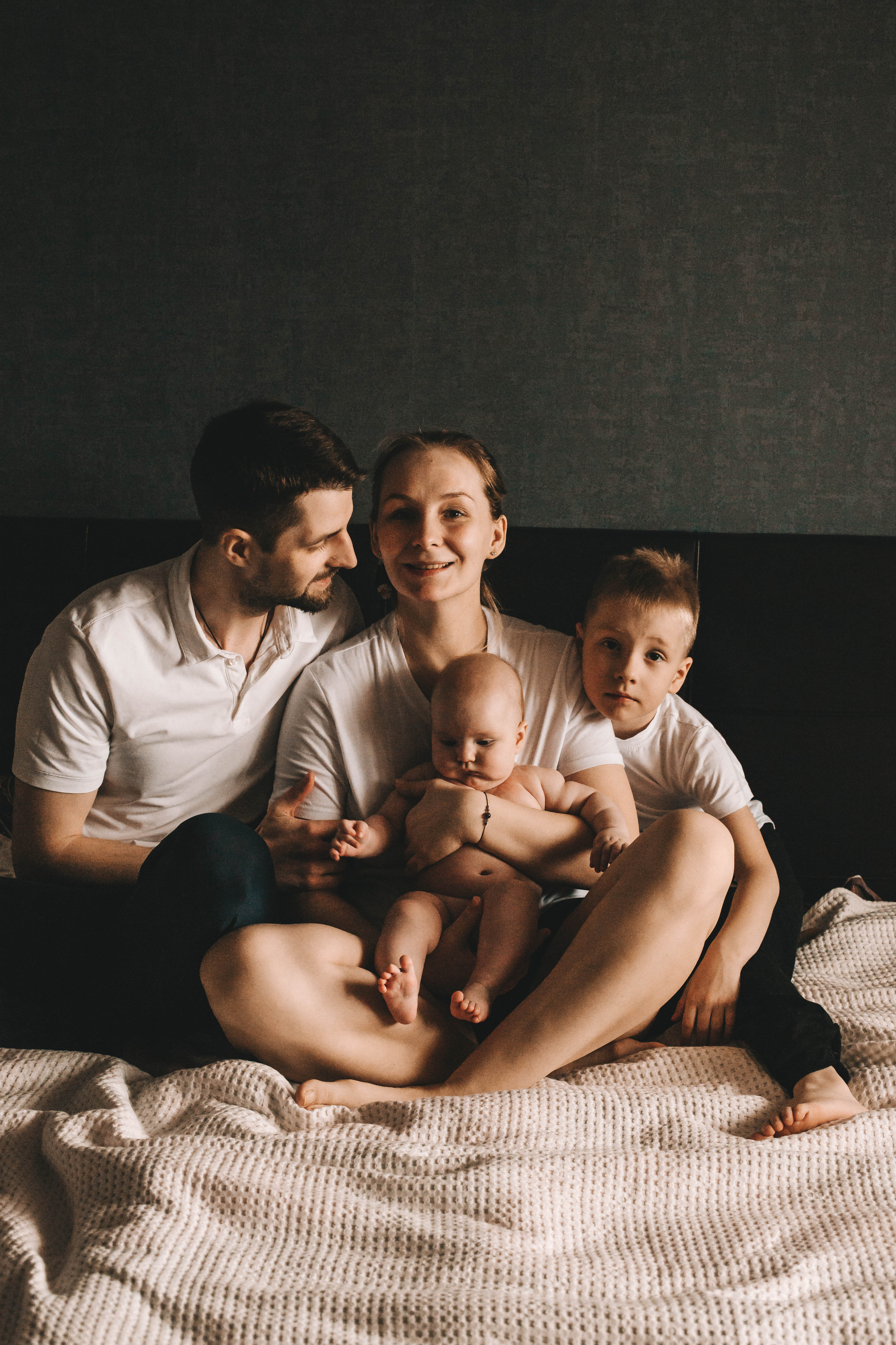 Светлана и Алексей с детьми. Репортажный фотограф в Тюмени Татьяна Мужева