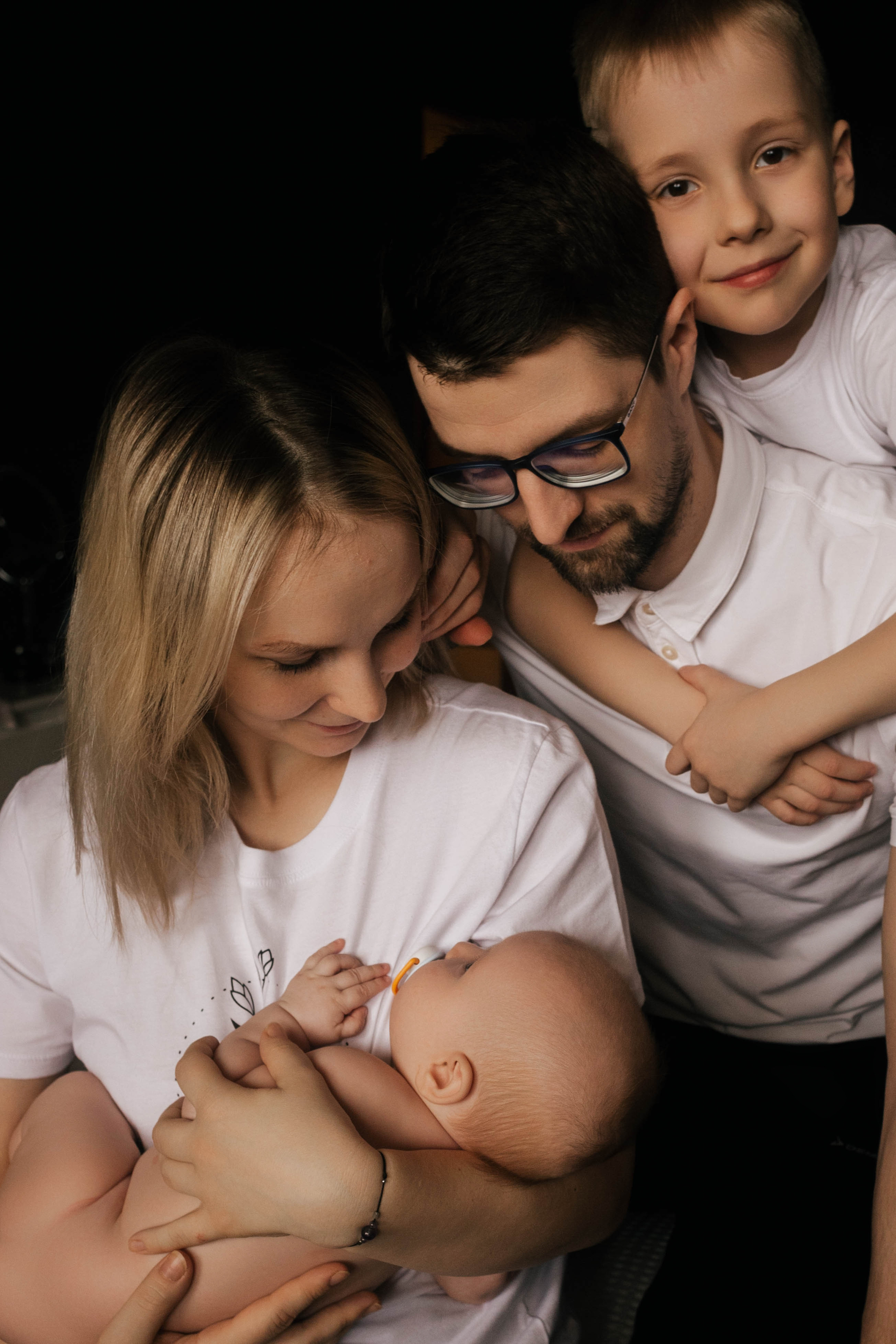 Светлана и Алексей с детьми. Репортажный фотограф в Тюмени Татьяна Мужева