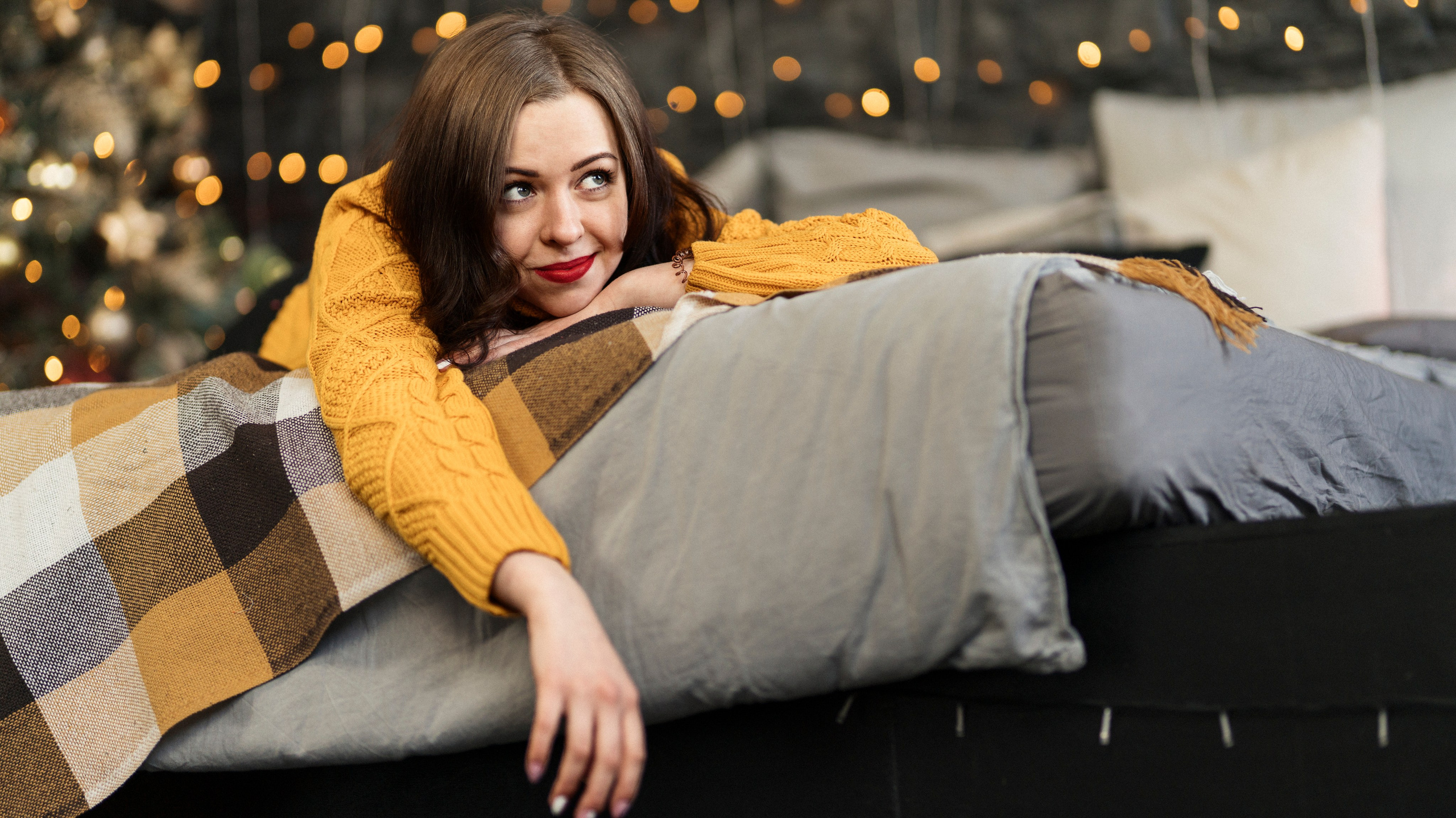 Полина и Новый год. Фотограф Виталий Сид: профессиональная фотосъемка, обучение и новости индустрии