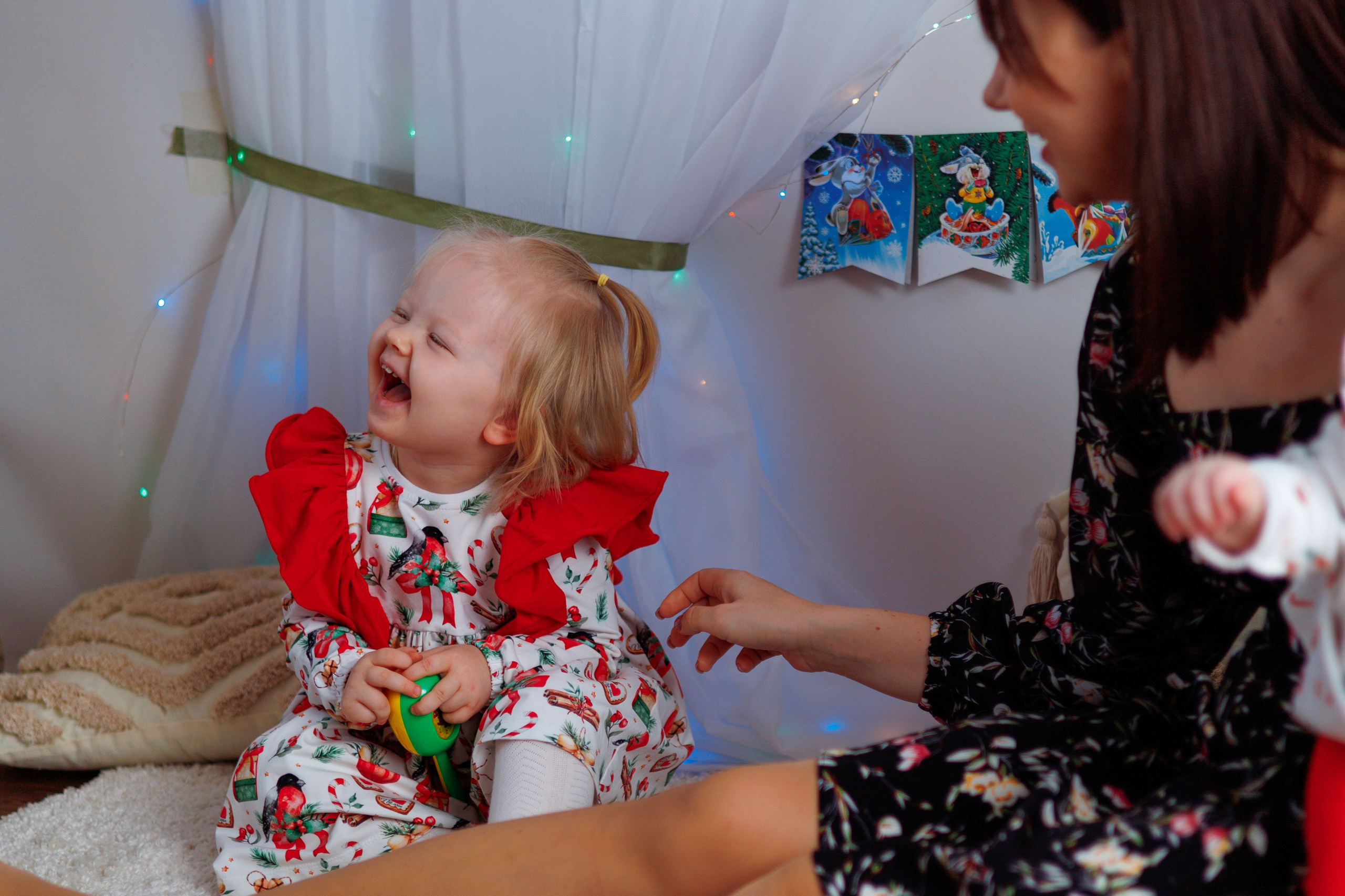 Поля и Ариша с родителями. Семейный и детский фотограф в Михайловке Татьяна Лестьева