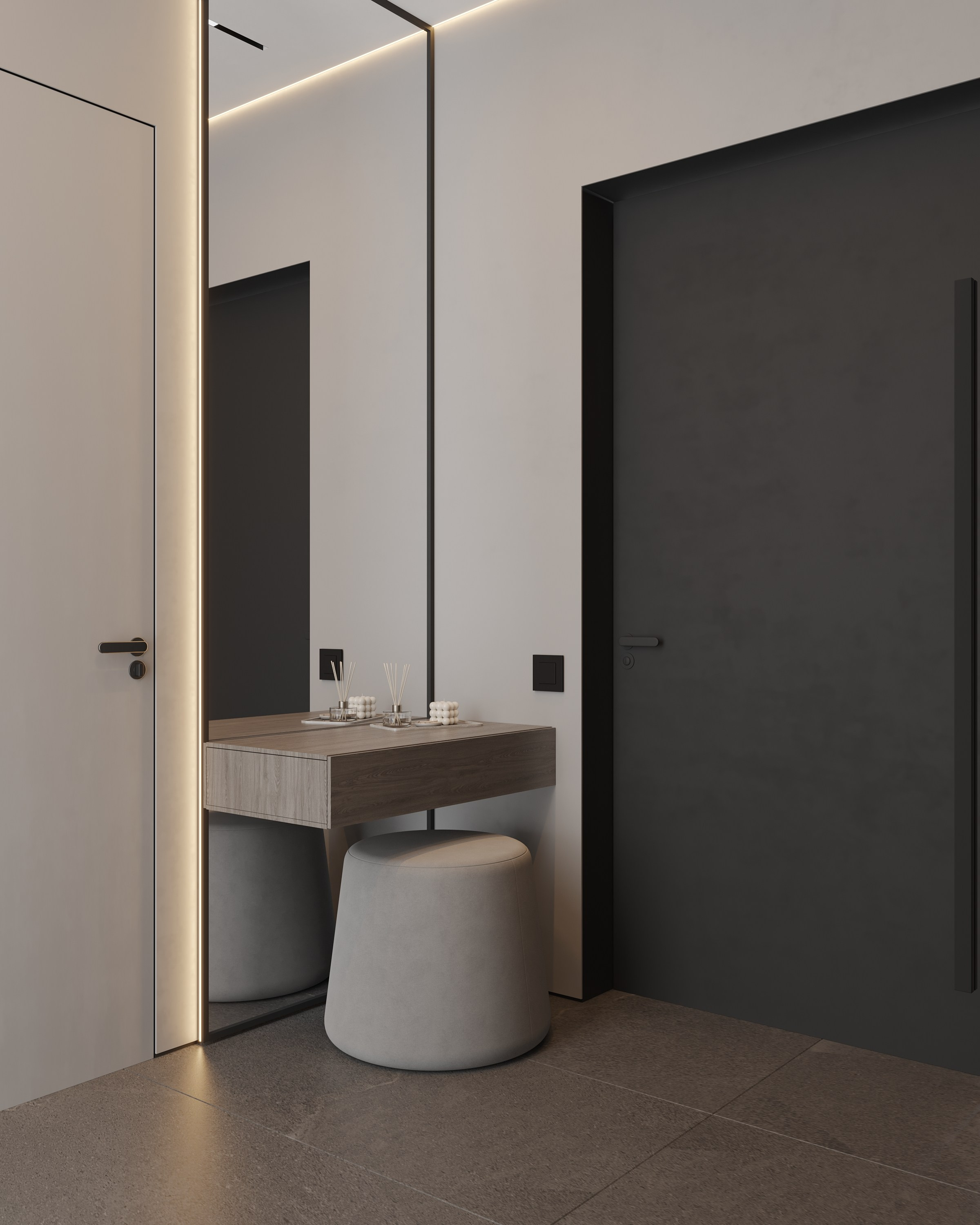 ЖК «Приморский квартал» / Санкт-Петербург / 45 кв. м. Ксения Барабаш дизайнер интерьера в Санкт-Петербурге