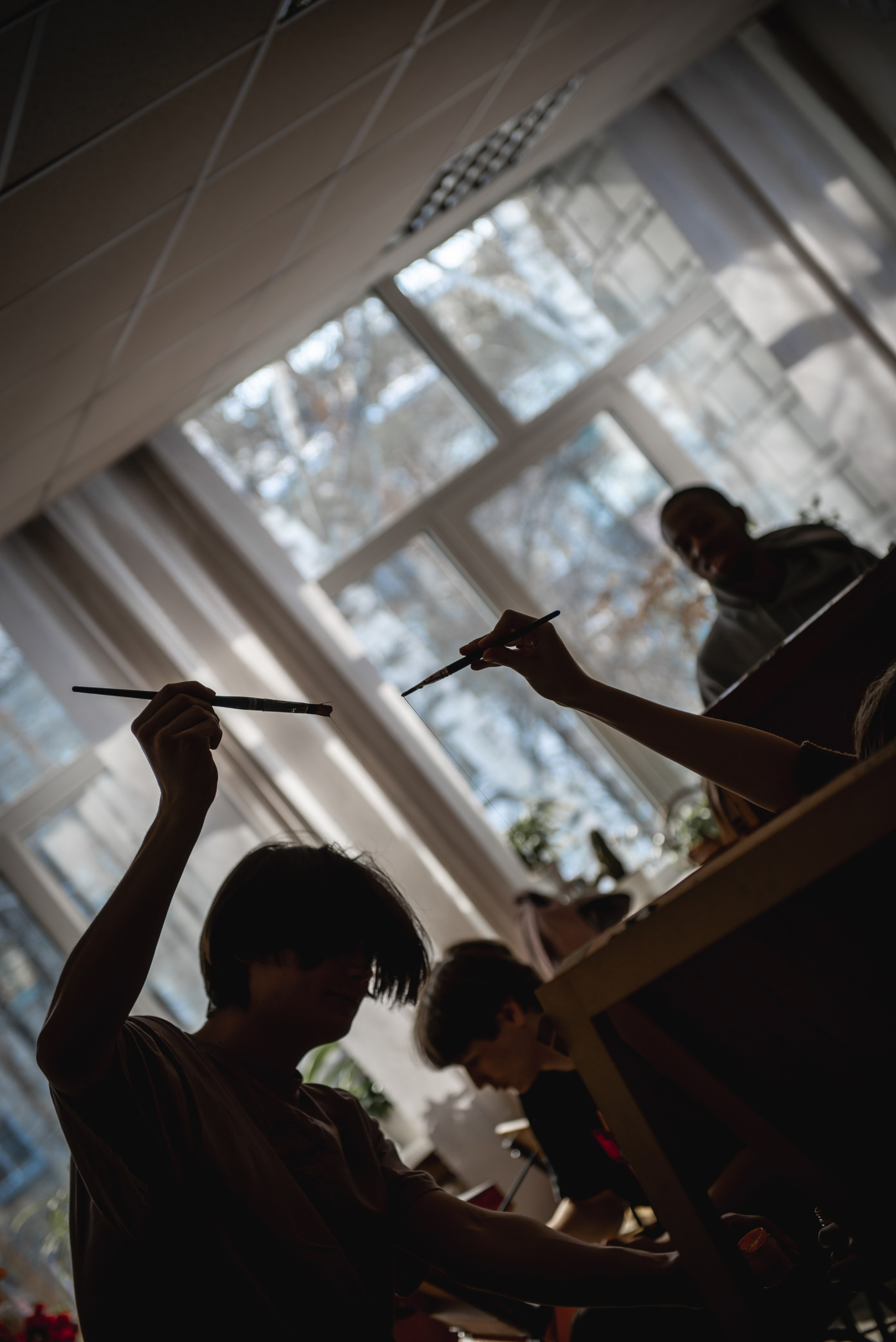 В мастерской. Фотограф Алёна Липатова. Репортаж. Портрет. Москва