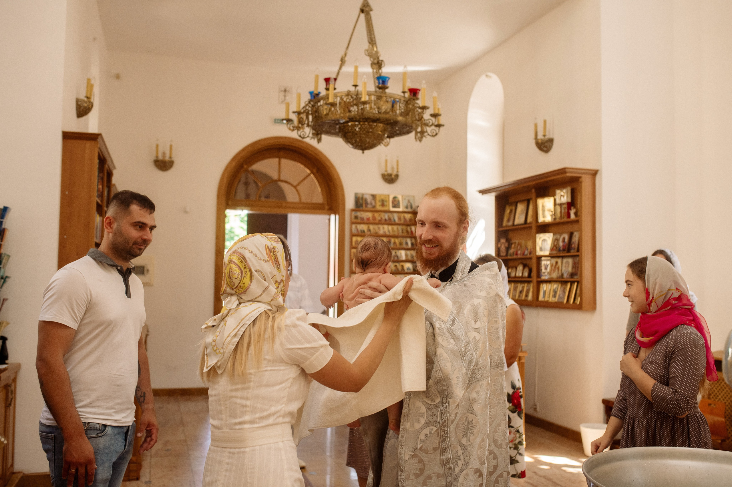 Крещение Сони. Фотограф Мария Стрелкова