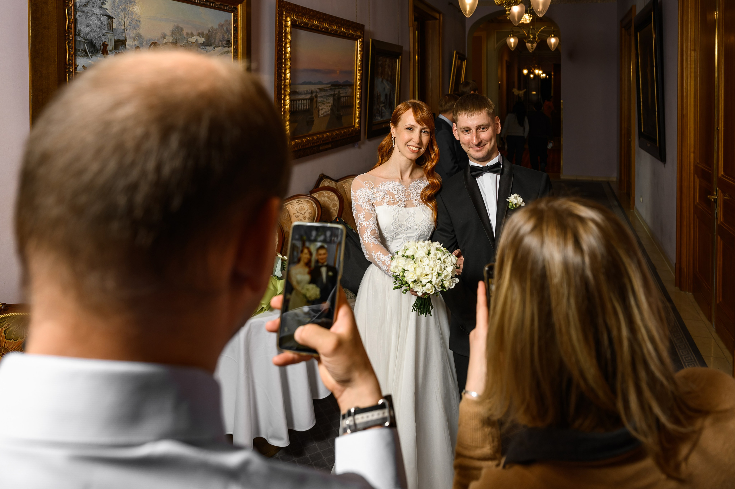 Регистрация брака в гостинице Националь. Свадебный фотограф Москва Юрий Кульман