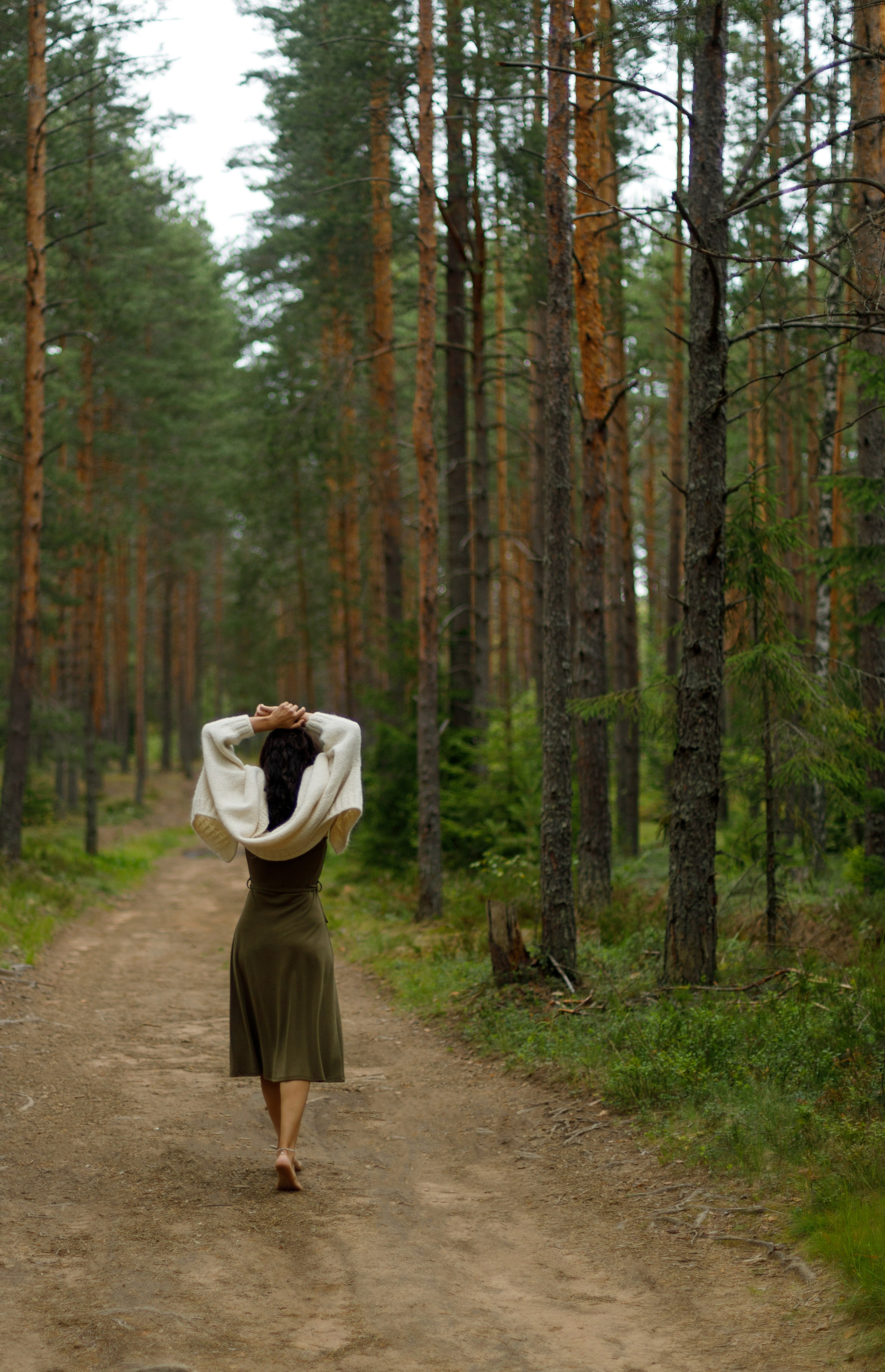 Настя в лесу. Фотограф в Санкт-Петербурге Ксения Андреева