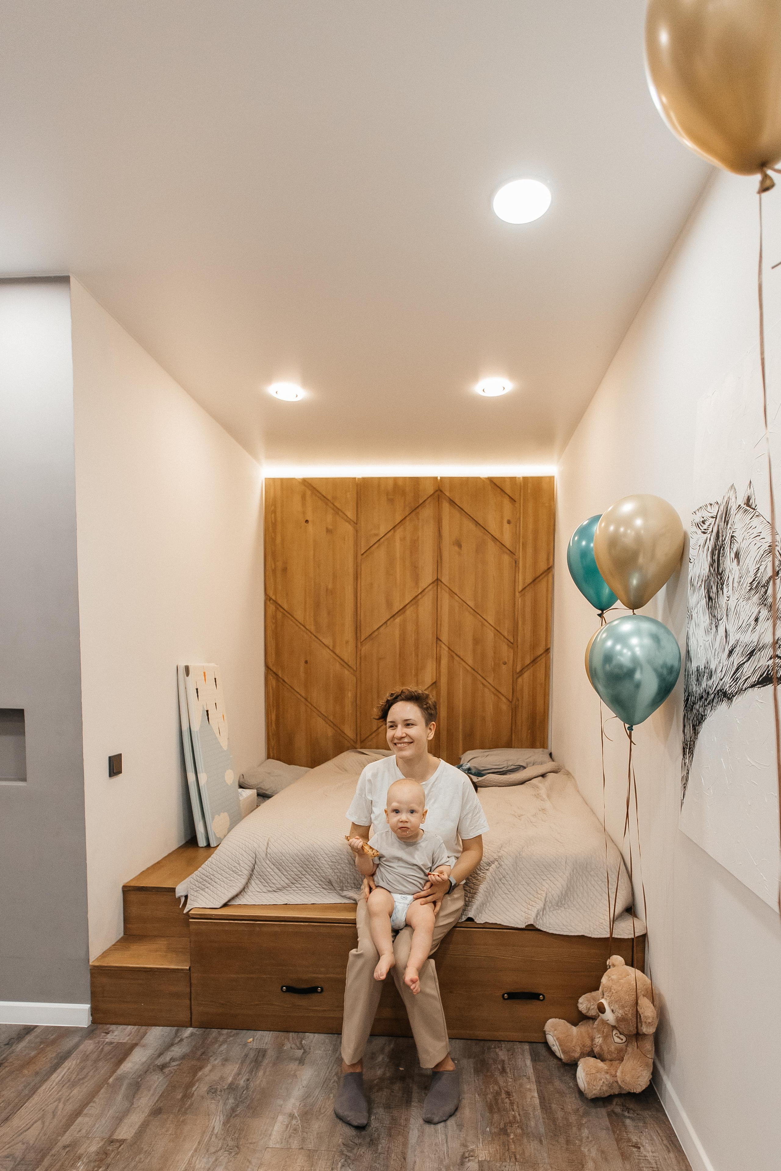 1 год дома. Фотограф Авилова Дарья ● Тюмень● Съемка больших семей ●Архив поколений