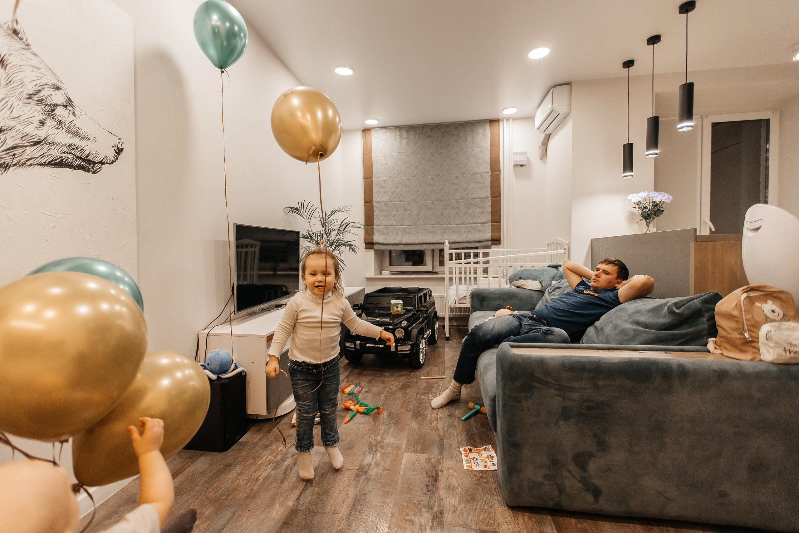 1 год дома. Фотограф Авилова Дарья ● Тюмень● Съемка больших семей ●Архив поколений