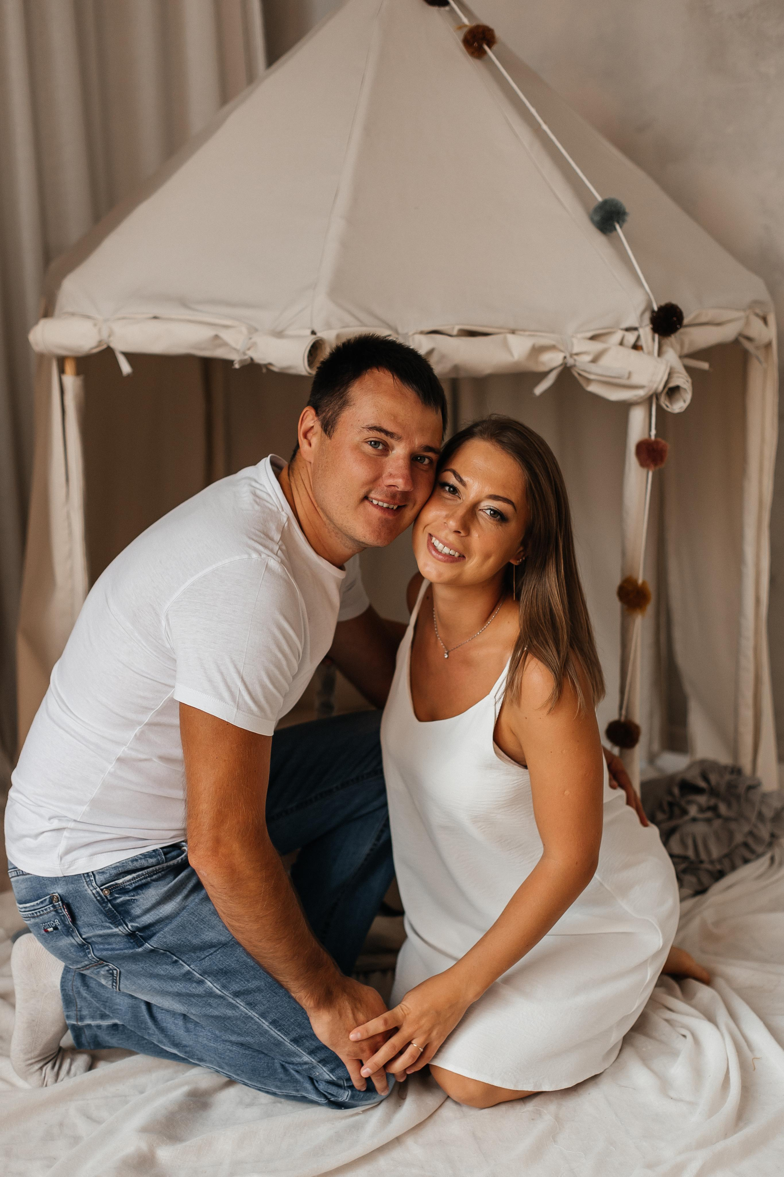 Семейная фотосессия (1 годик). Фотограф Авилова Дарья ● Тюмень● Съемка больших семей ●Архив поколений