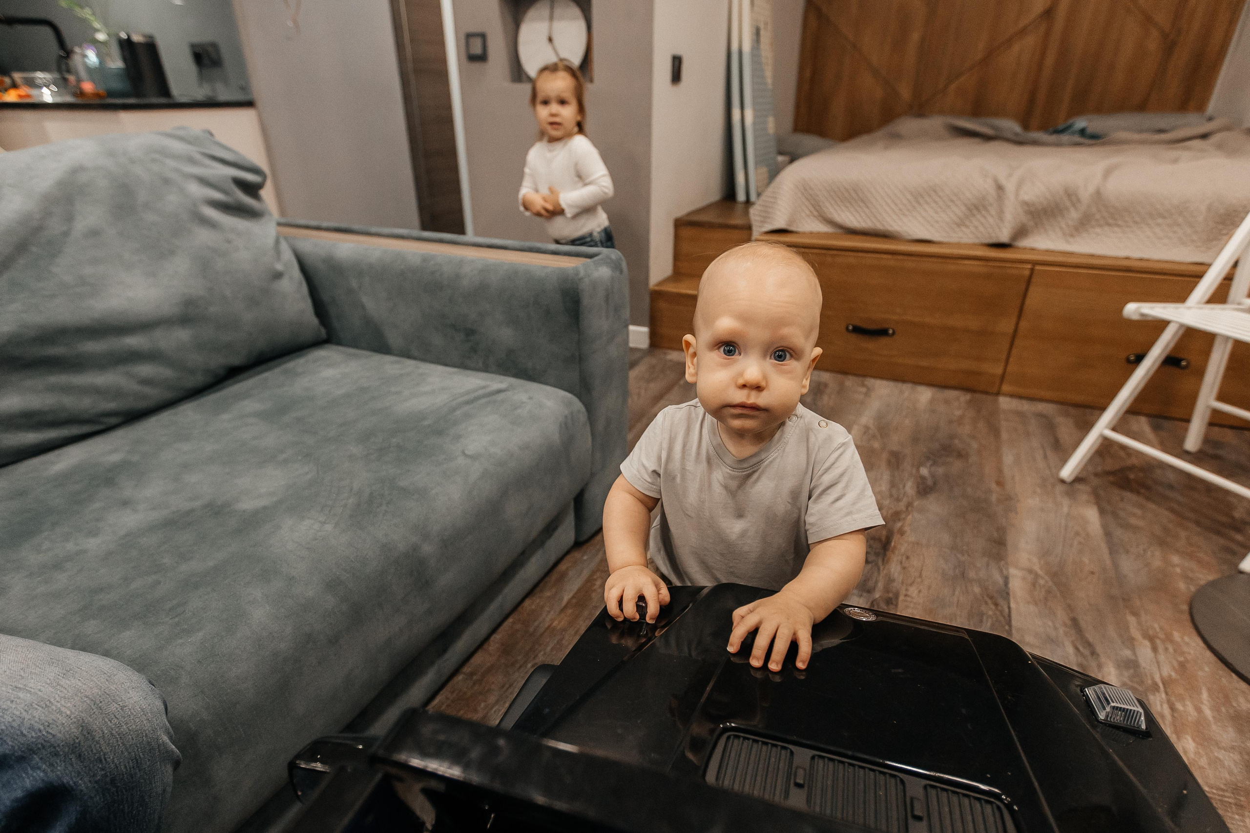 1 год дома. Фотограф Авилова Дарья ● Тюмень● Съемка больших семей ●Архив поколений