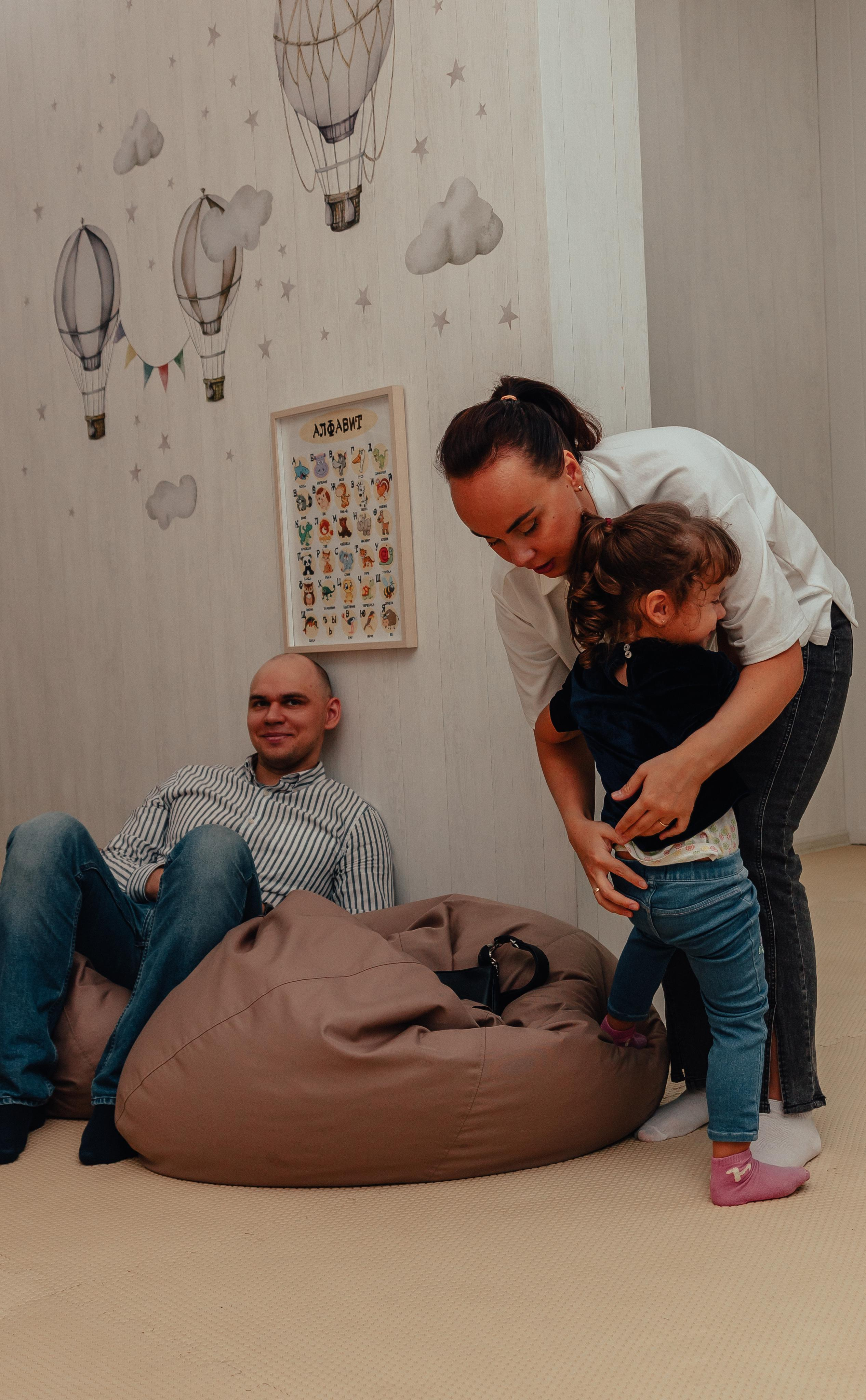 1 год в игровой. Фотограф Авилова Дарья ● Тюмень● Съемка больших семей ●Архив поколений