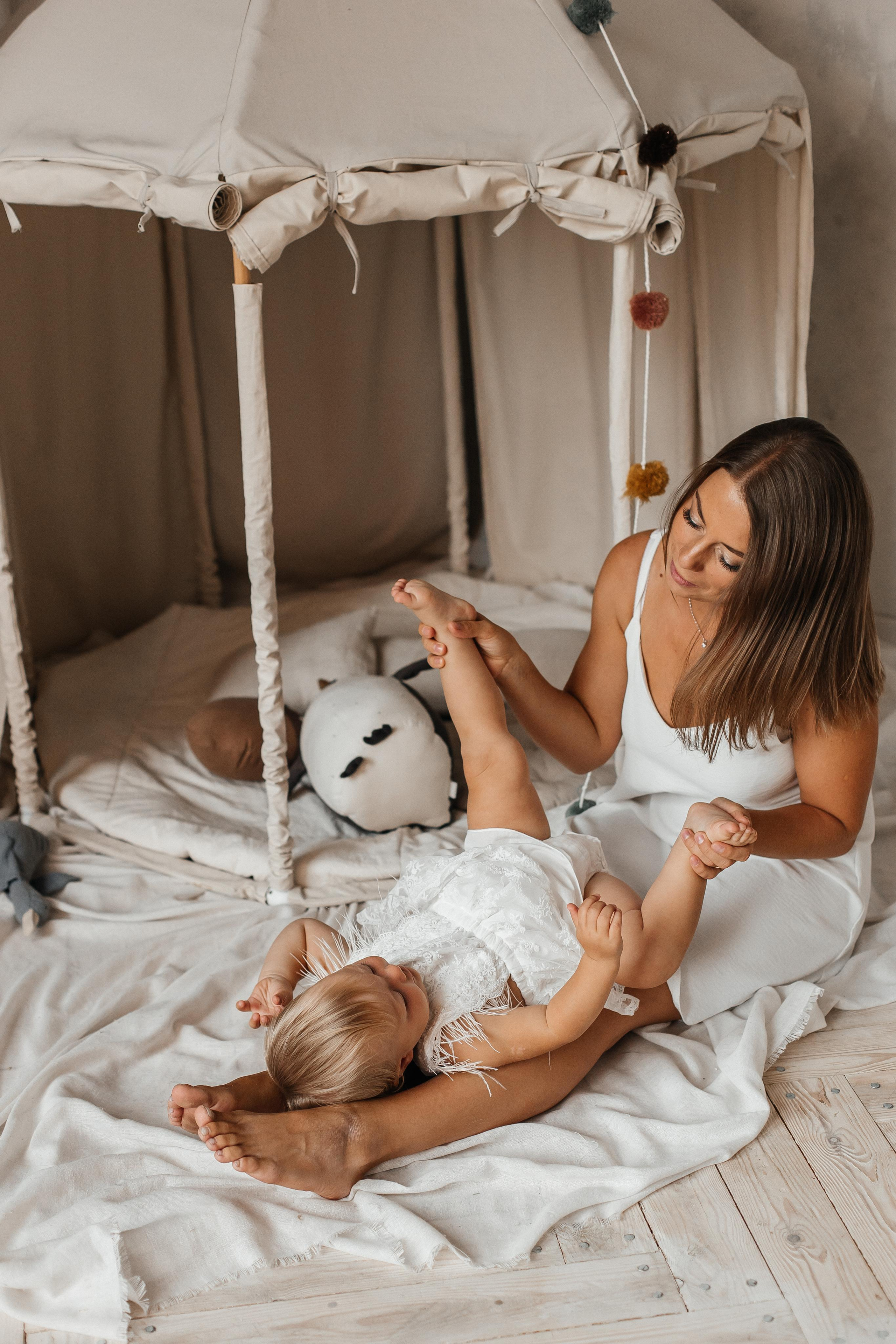 Семейная фотосессия (1 годик). Фотограф Авилова Дарья ● Тюмень● Съемка больших семей ●Архив поколений